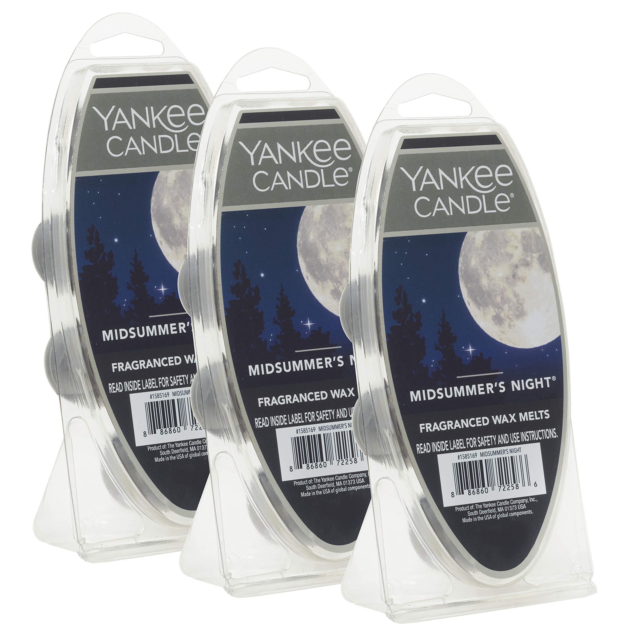 Yankee Candle Midsummers Night Wax Melts, Pack of 18, Suitable for All Wax Warmers