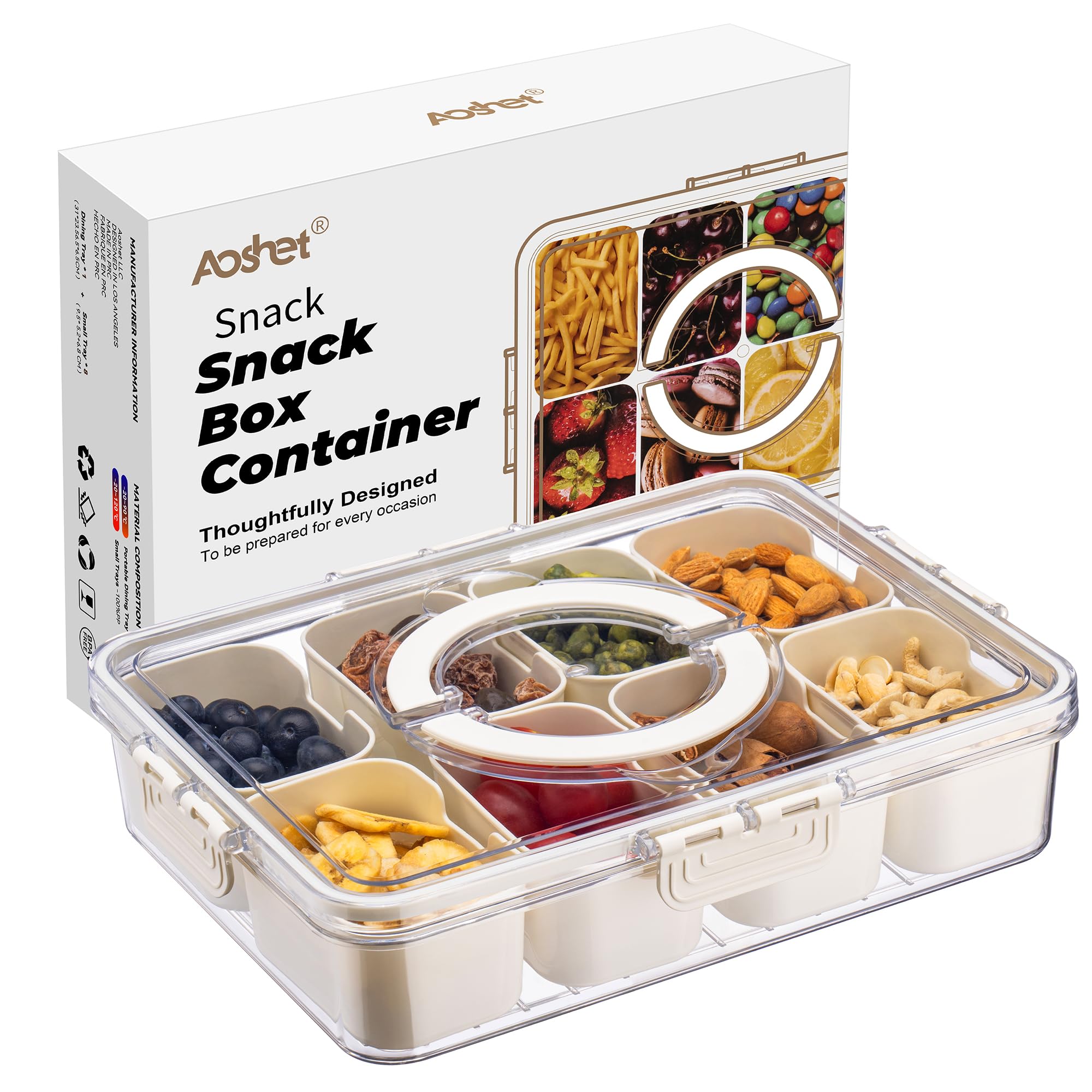 Aoshet Serving Platters, Plates For Food, Snack Platters