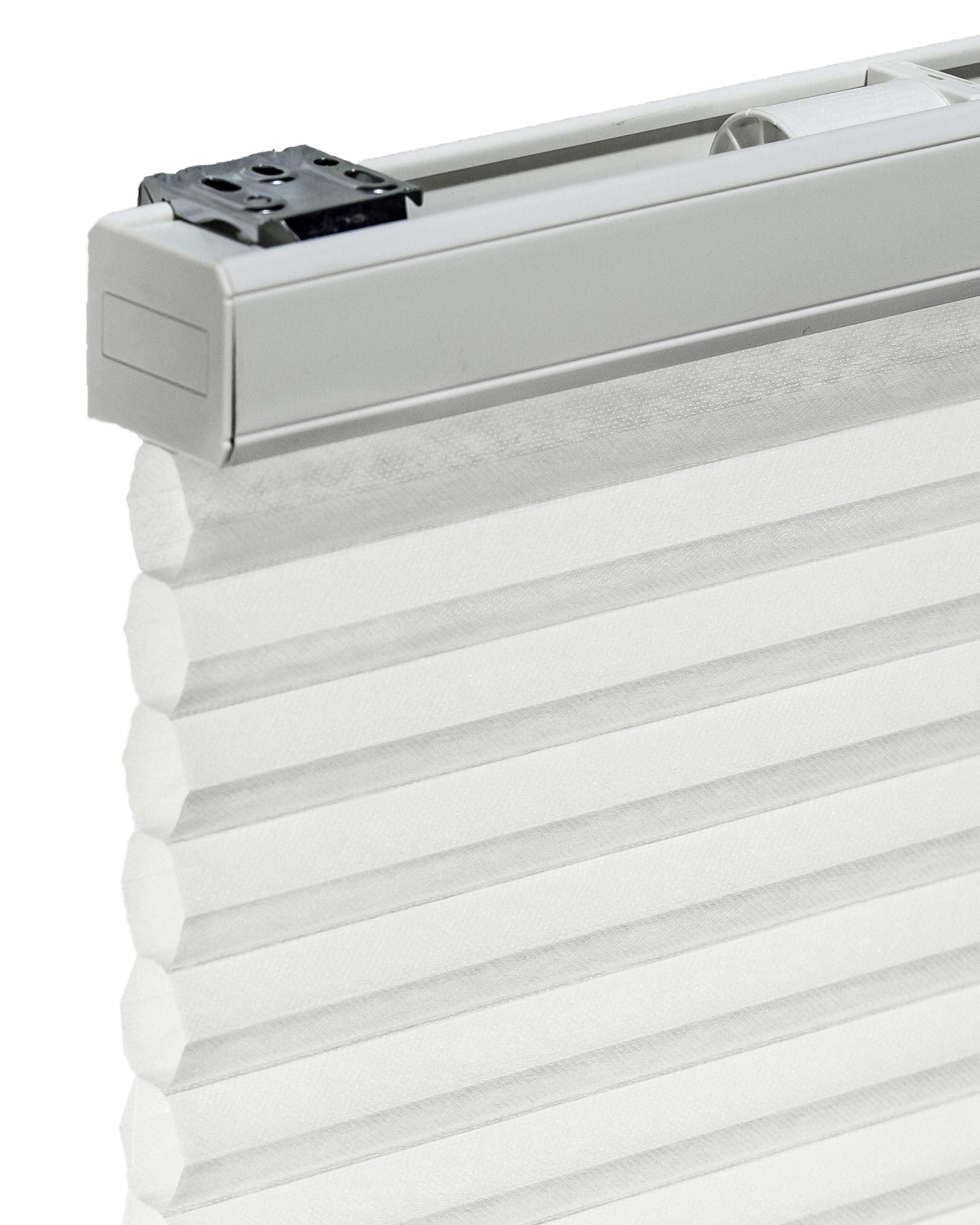 CHICOLOGY Cordless Cellular Shades Privacy Single Cell Window Blind, 23W X 48H, Morning Mist