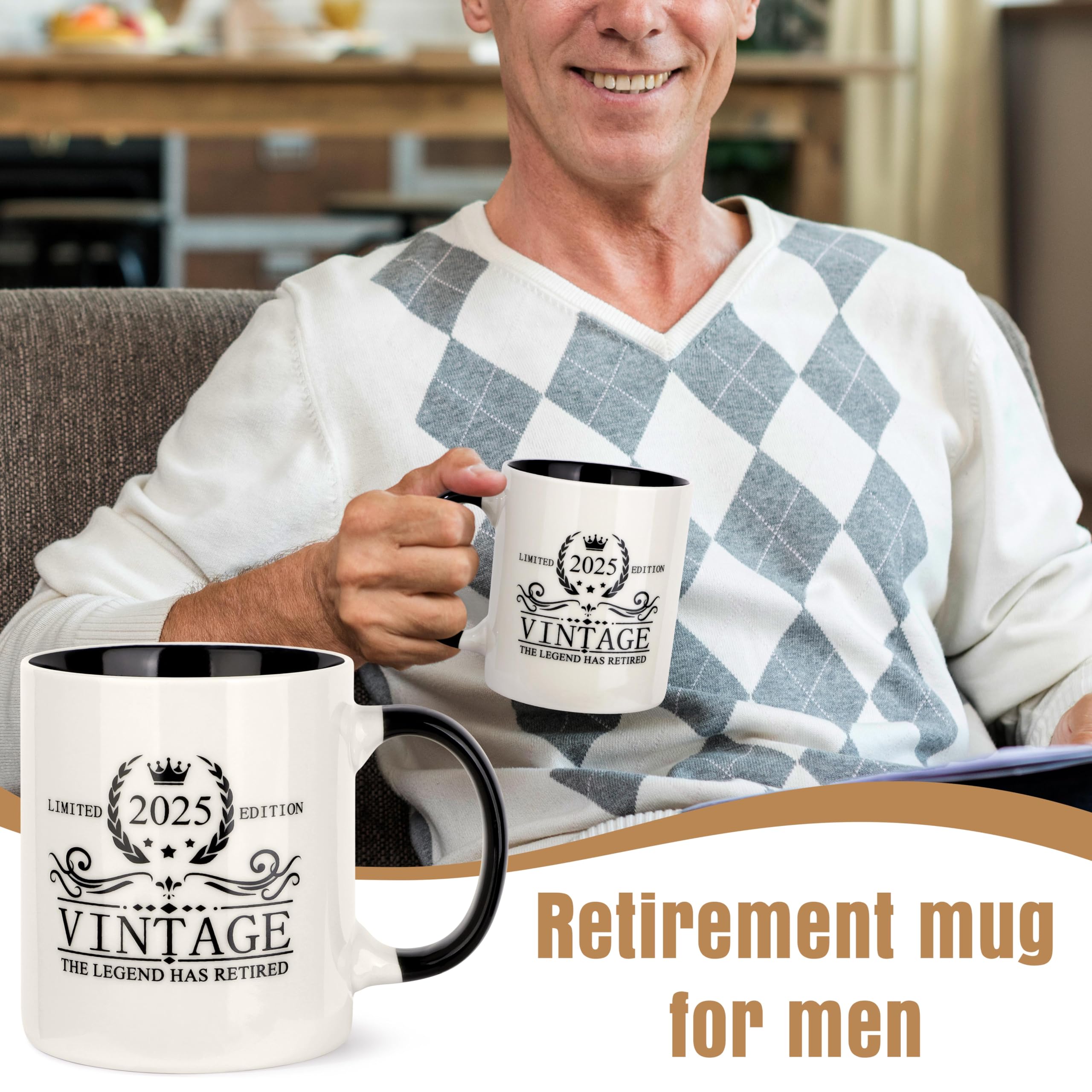 Memgift Retirement Gifts for Men 2025, Retired Gifts for Men, Happy Retirement Decorations Gift for Dad, Grandpa, Coworker, Teac