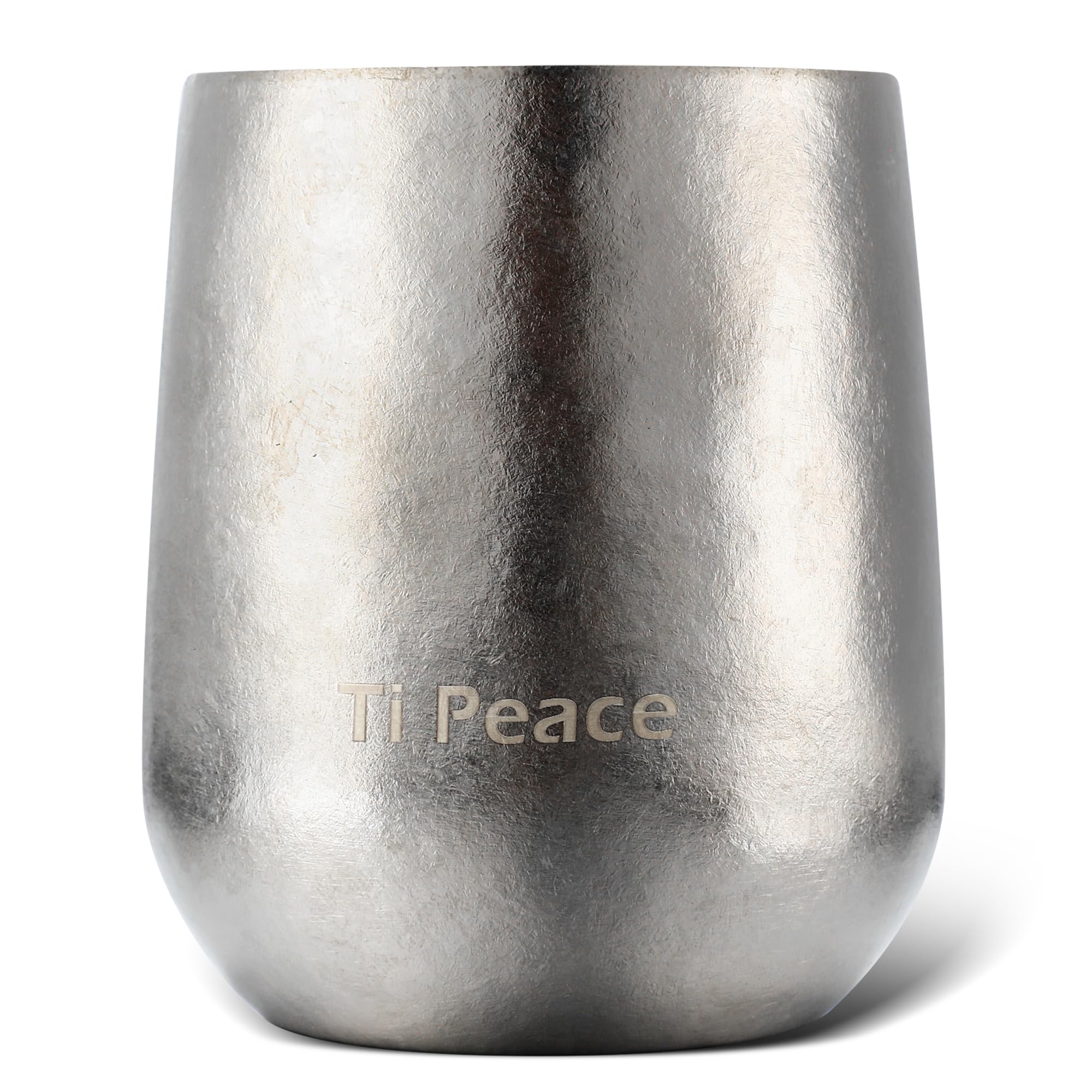 Ti Peace Titanium Cup, 8fl.oz/240ml Titanium Tumbler,Insulated DoubleWalled Titanium Drinking Cup Made with Titanium99.5%