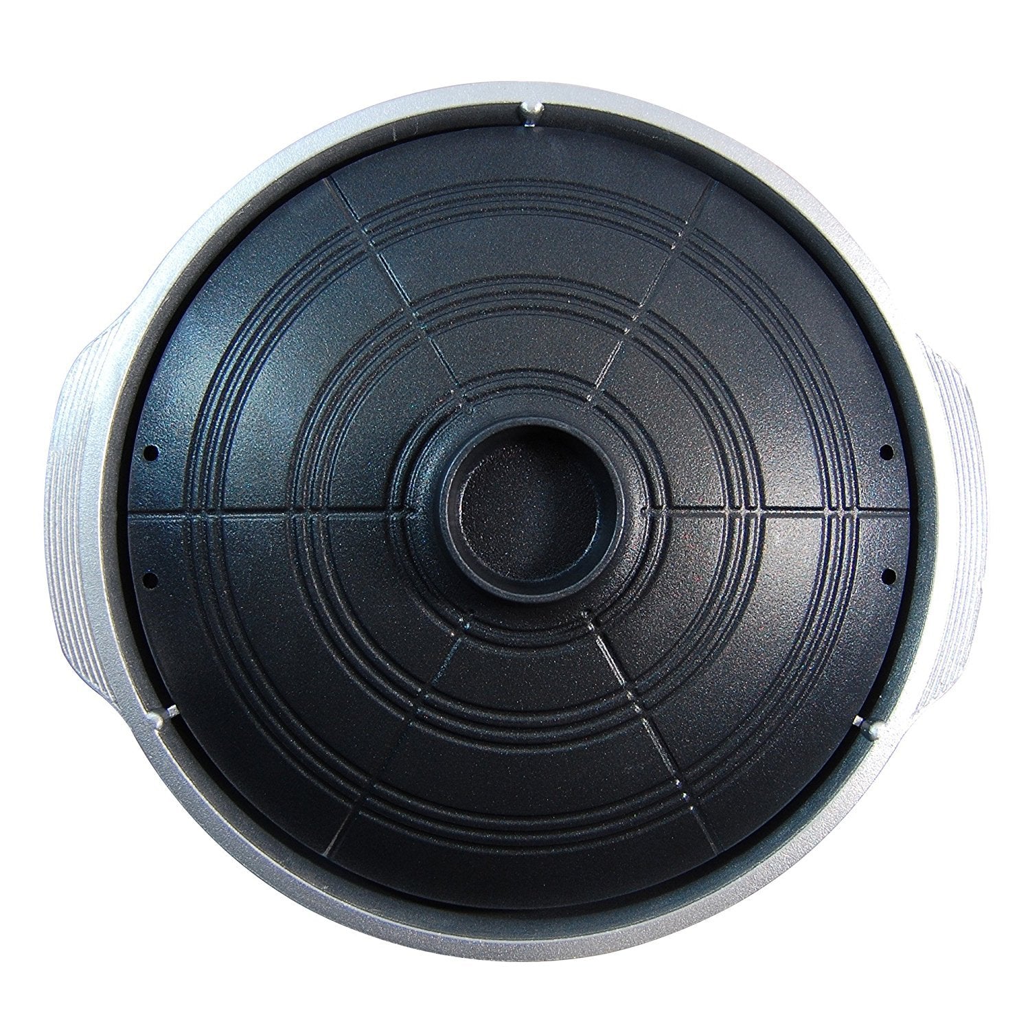 COOKKING - Korean Traditional BBQ Grill Pan, Cauldron Lid Shape - Stovetop Nonstick Indoor/Outdoor Smokeless BBQ Cast Aluminum G