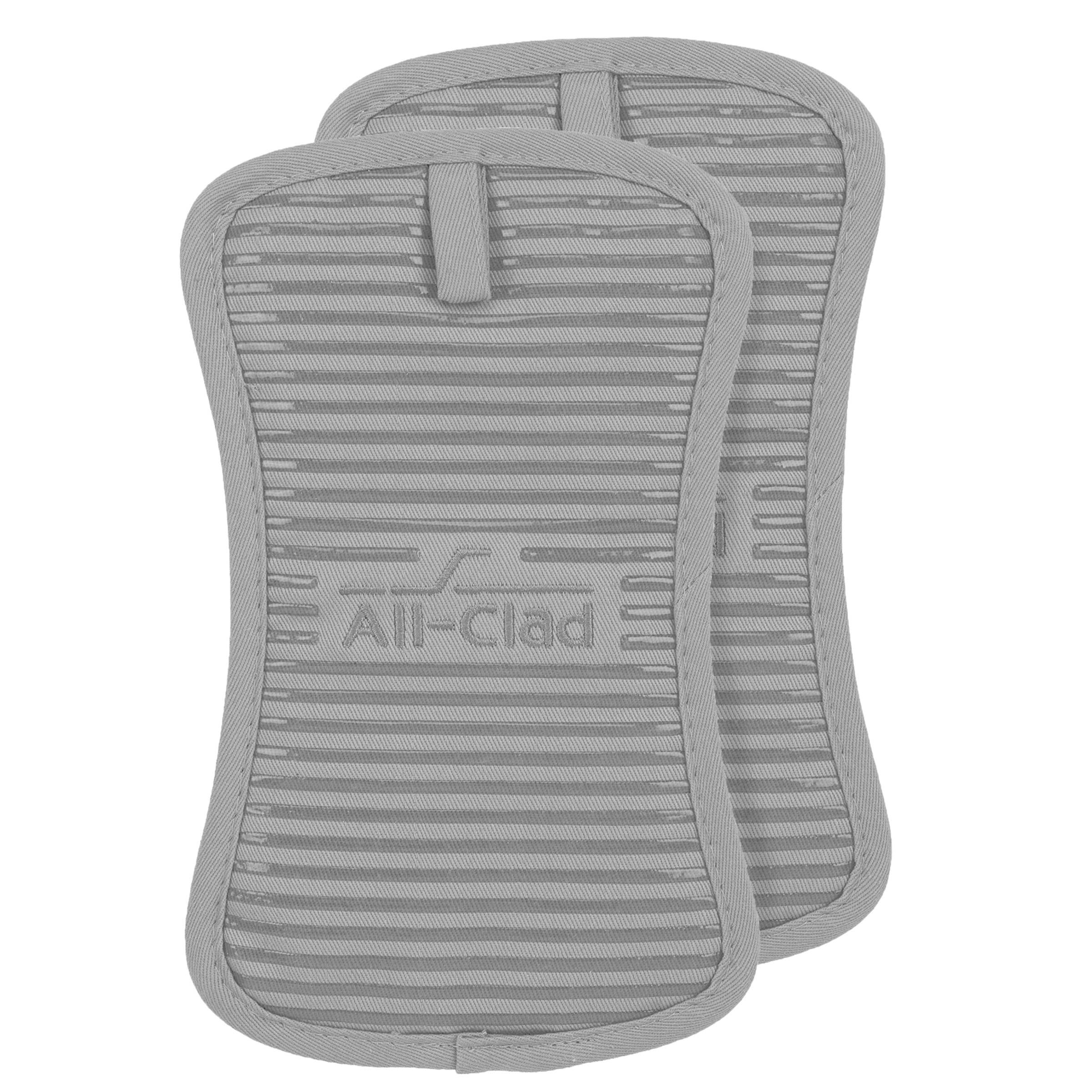 All-Clad Premium Pot Holder & Hot Pad: Heat Resistant Up To 500 Degrees - 100% Cotton, 10''X6.25'' Hot Pad For Kitchen And Barbe