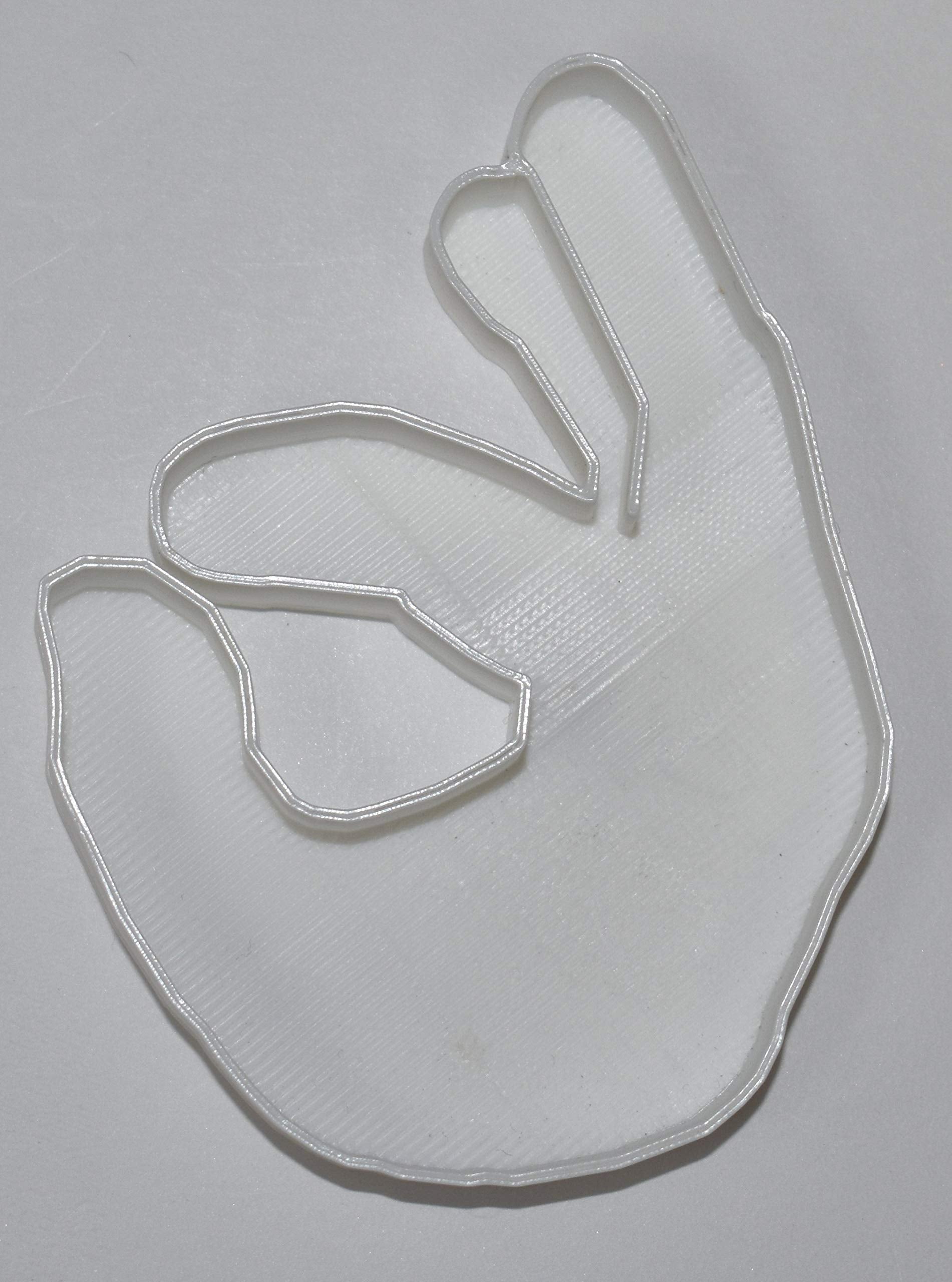 Ok Okay Hand Meme Game Gesture A-Ok All Is Well Cookie Cutter Made In Usa Pr654