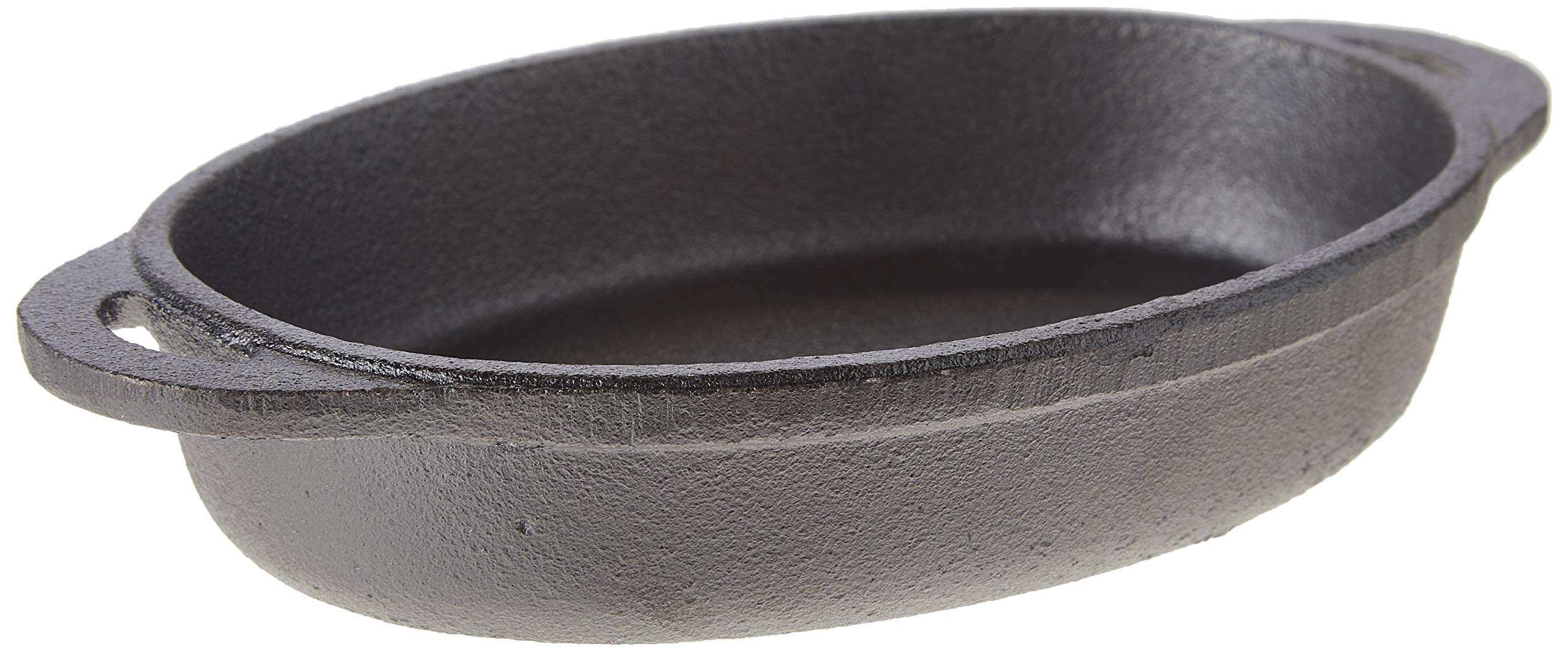 Old Mountain Pre-Seasoned Cast Iron 4.5 Inch Oval Single Serve Dish