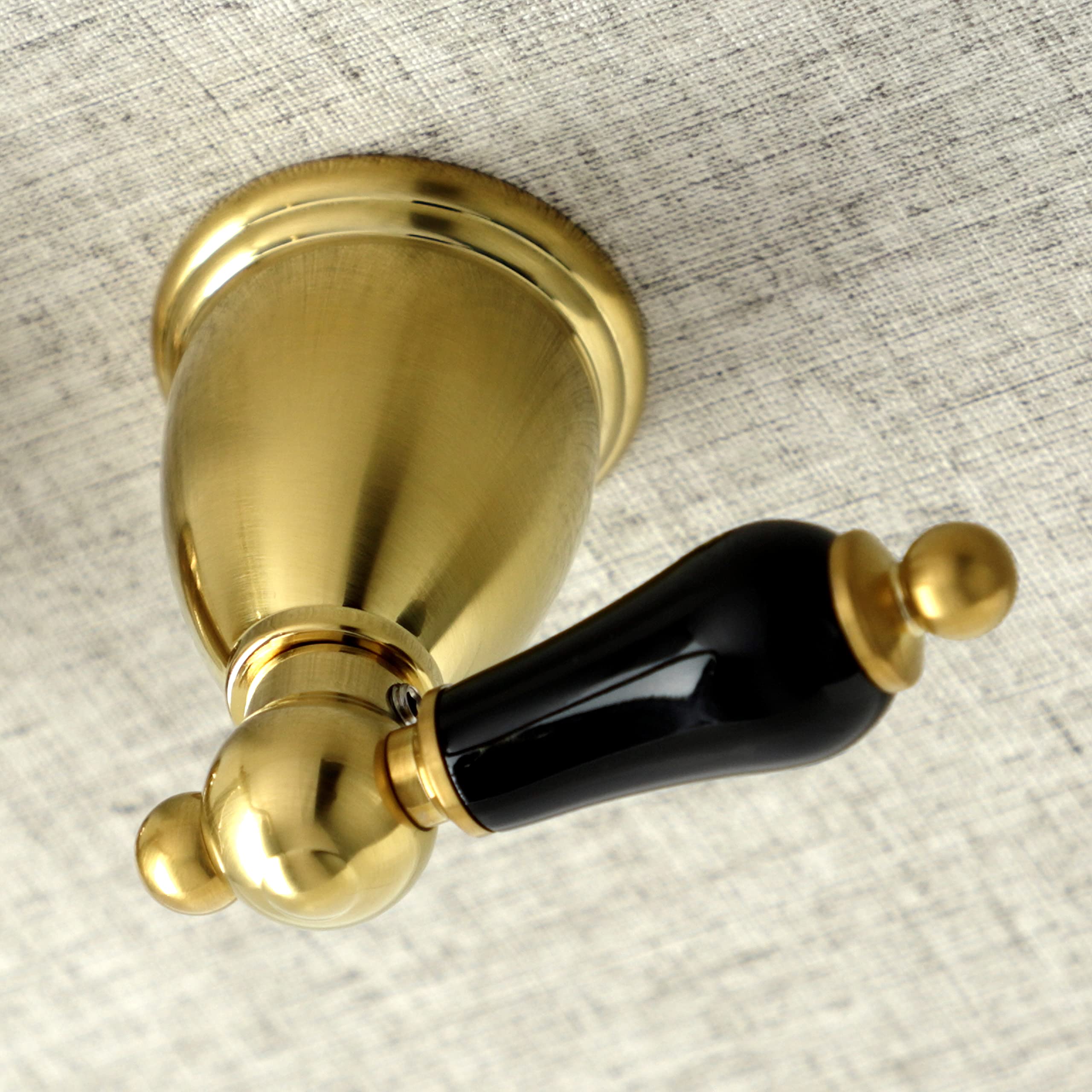 Kingston Brass KS1287PKL Duchess Wall Mount Kitchen Faucet  Brushed Brass