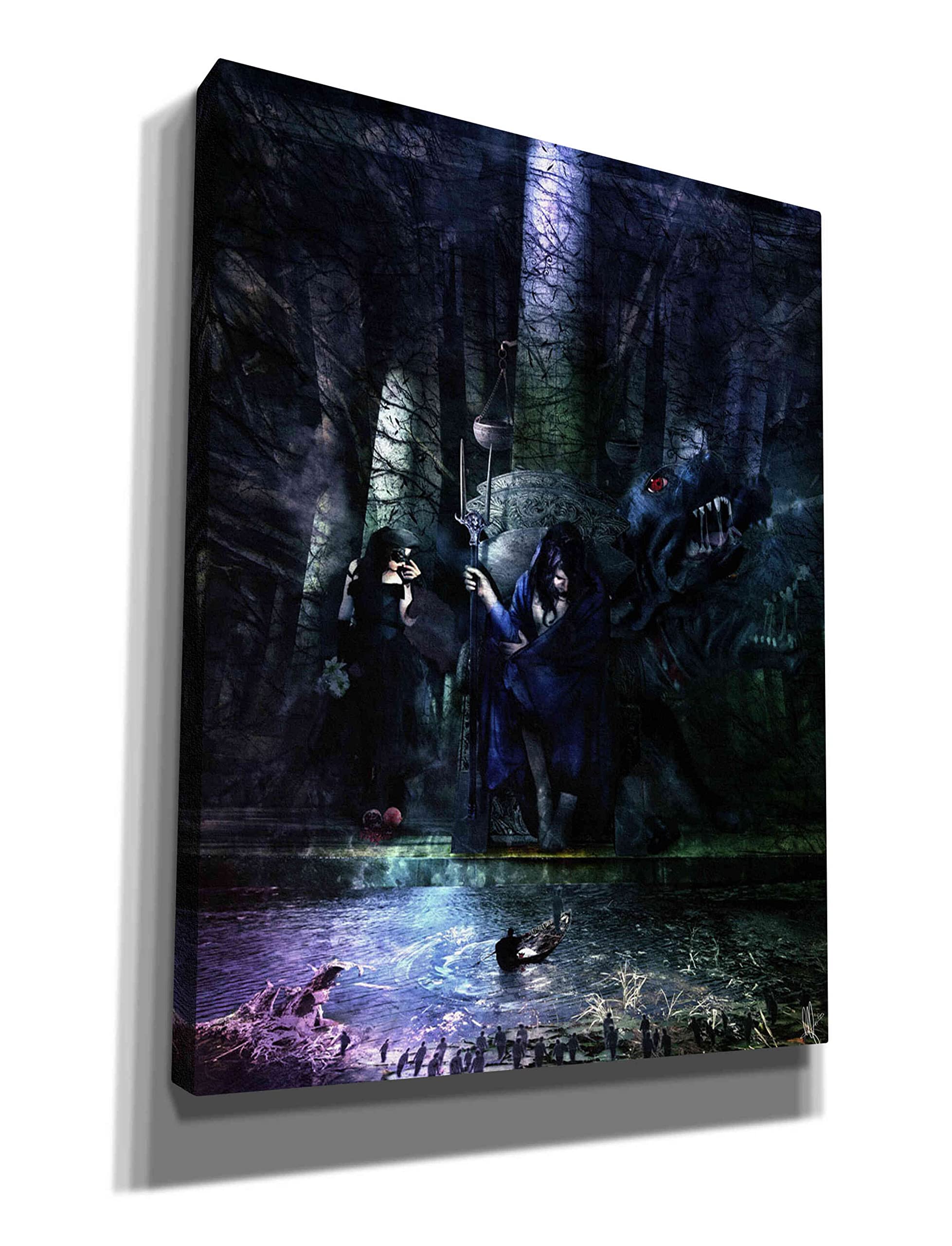 Cortesi Home 'Hades' By Mario Sanchez Nevado, Canvas Wall Art, 26''X40''