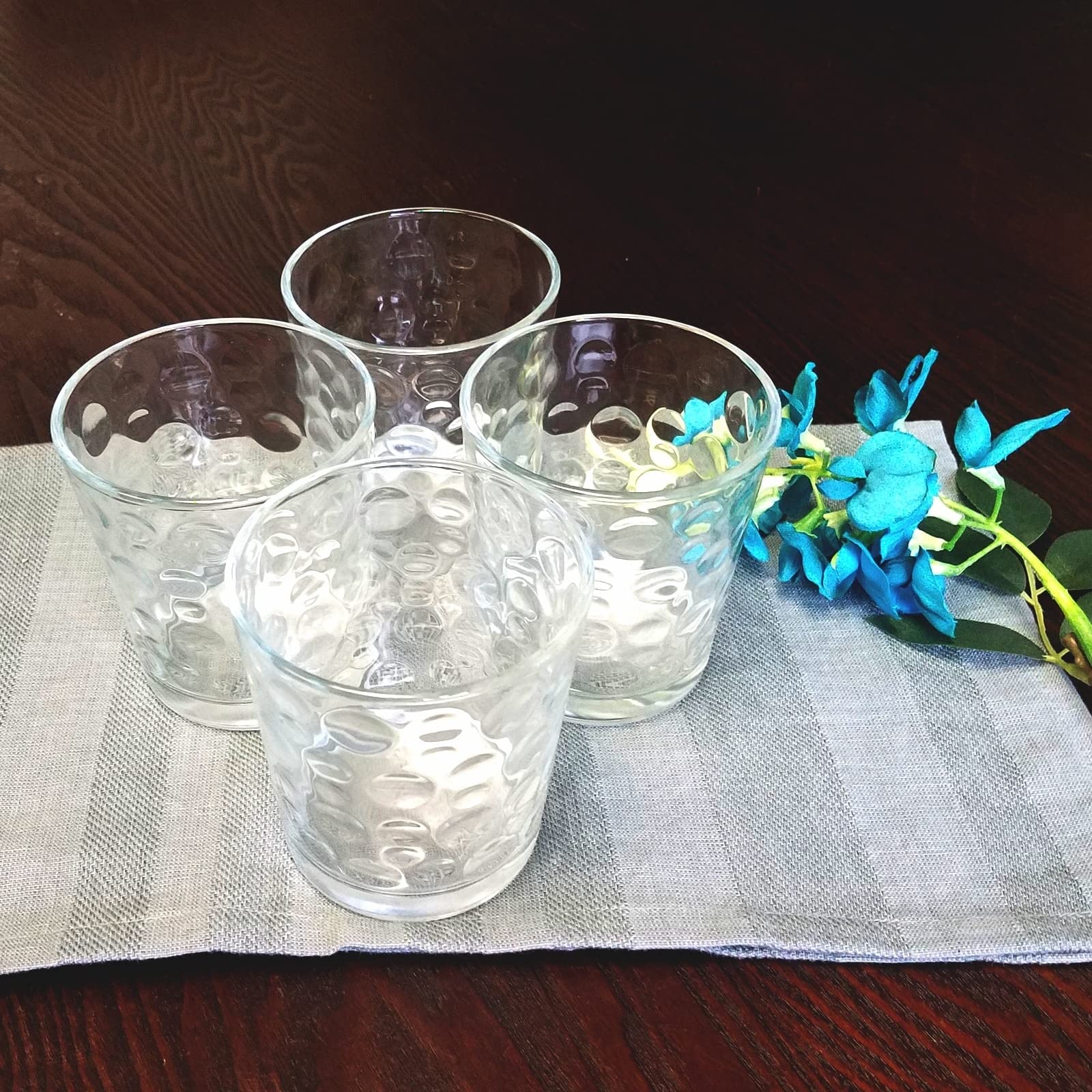Gibson Home Foundations Glass Set, 13 Ounce, Clear