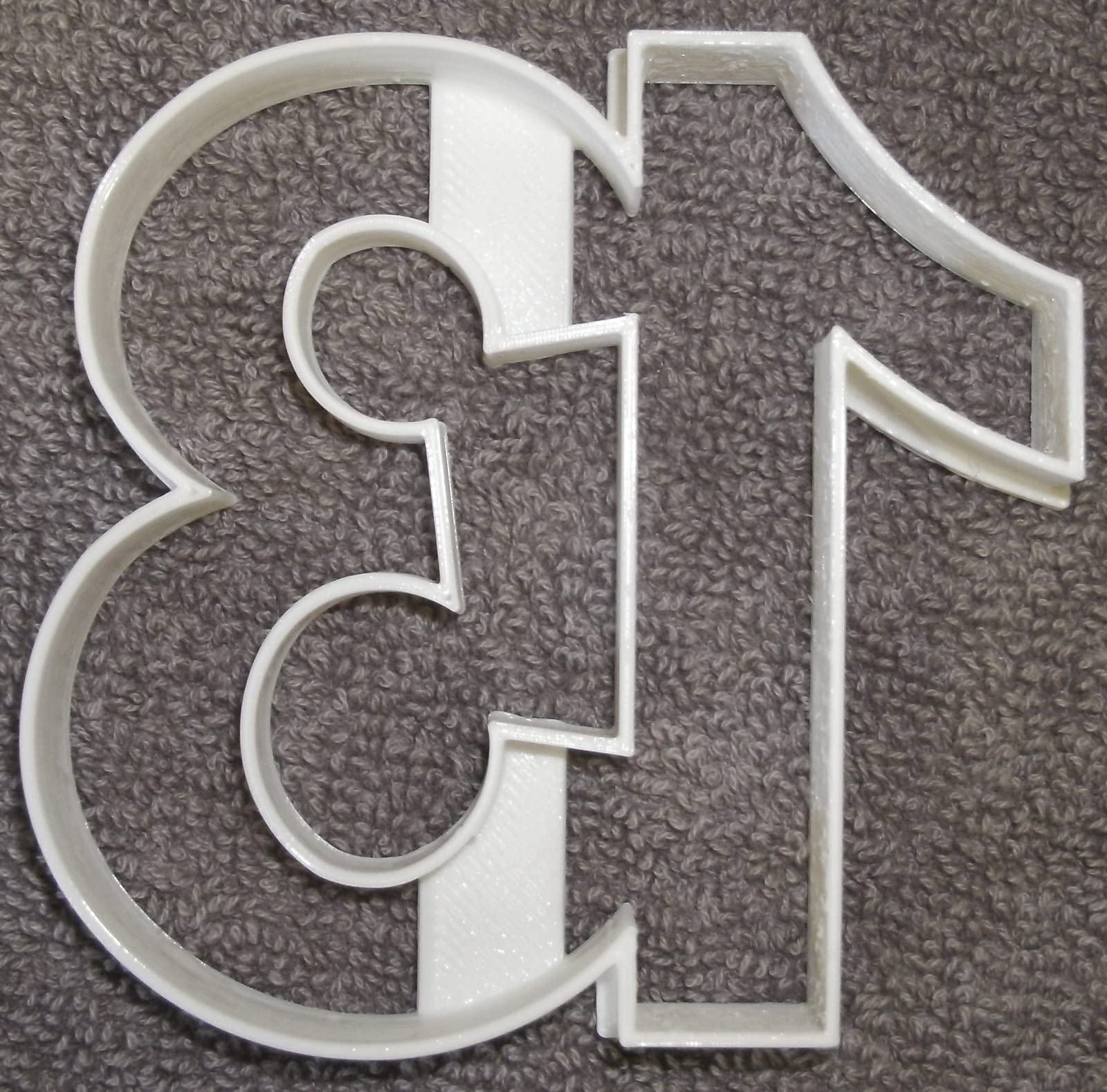 Number 13 Thirteen Lucky Friday Birthday Anniversary Event Cookie Cutter Made In Usa Pr108-13
