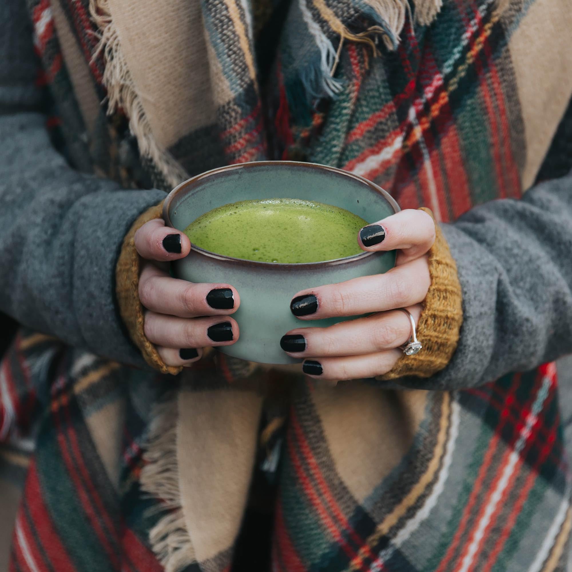Bamboomn Matcha Traditional Tea Bowl, Black, 1 Piece