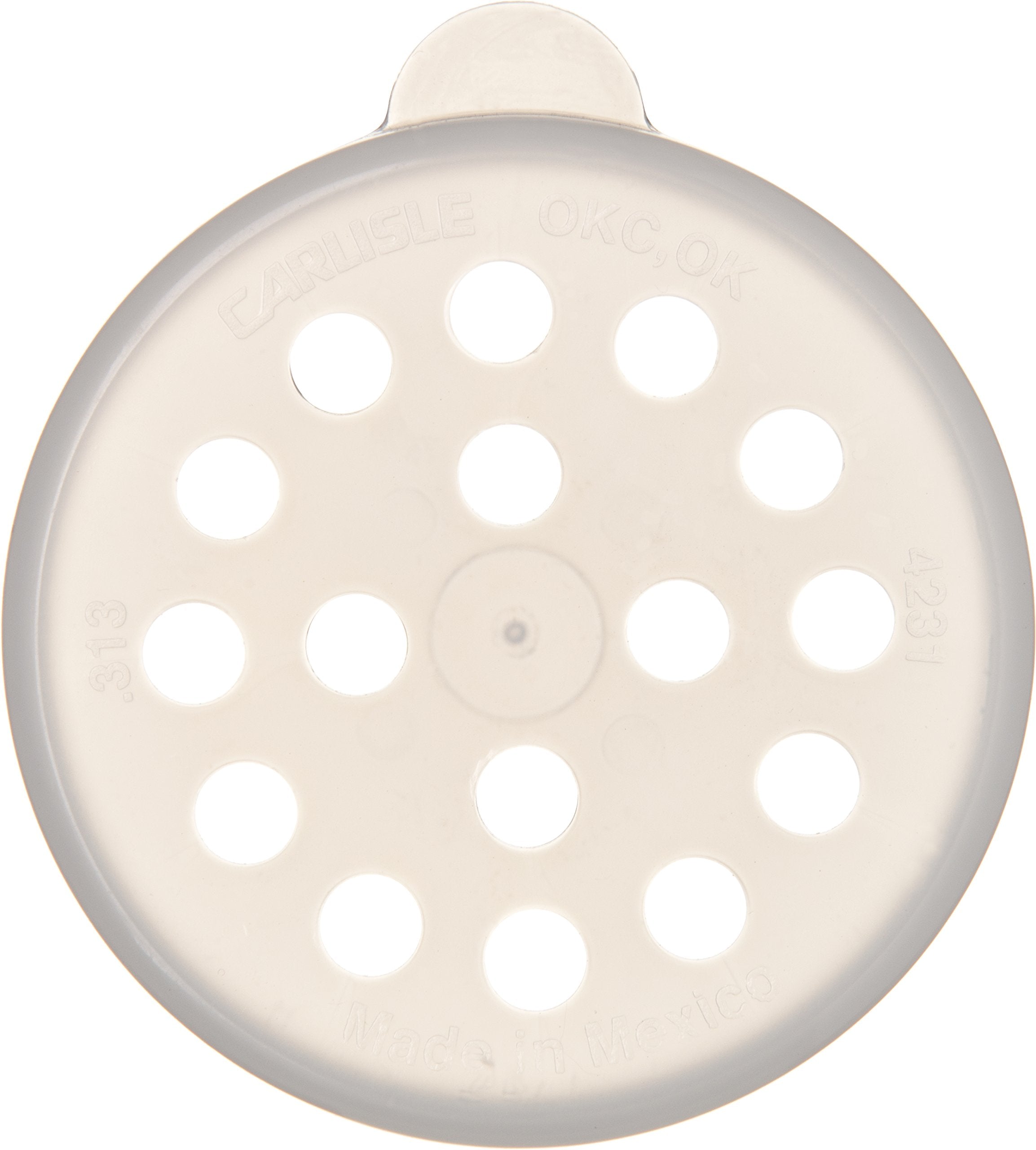 Carlisle Foodservice Products Plastic Parsley Dredge Lid, 3.12 Inches, Translucent, (Pack Of 12)