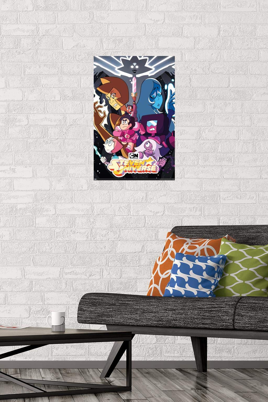 Trends International Steven Universe - One Sheet Wall Poster, 14.72'' X 22.37'', Premium Unframed Version