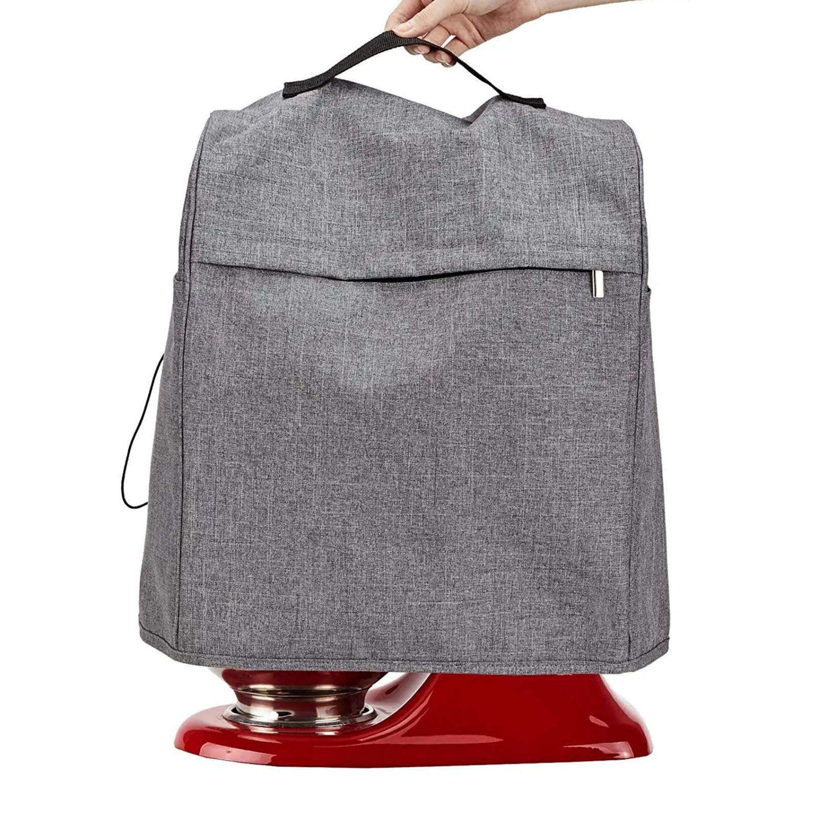 TRENDIVIBE Stand Mixer Dust Proof Cover with Pockets for 4.5 Quart 5 Quarts Lightweight