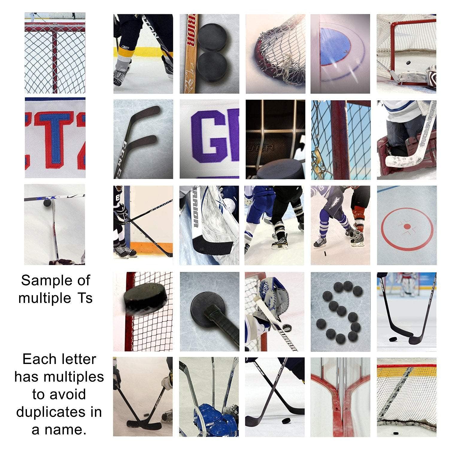 Personal-Prints Hockey Personalized D  Cor Or Gift For The Hockey Player, Coach, Team, Or Fan | Customized Hockey Name Wall Art