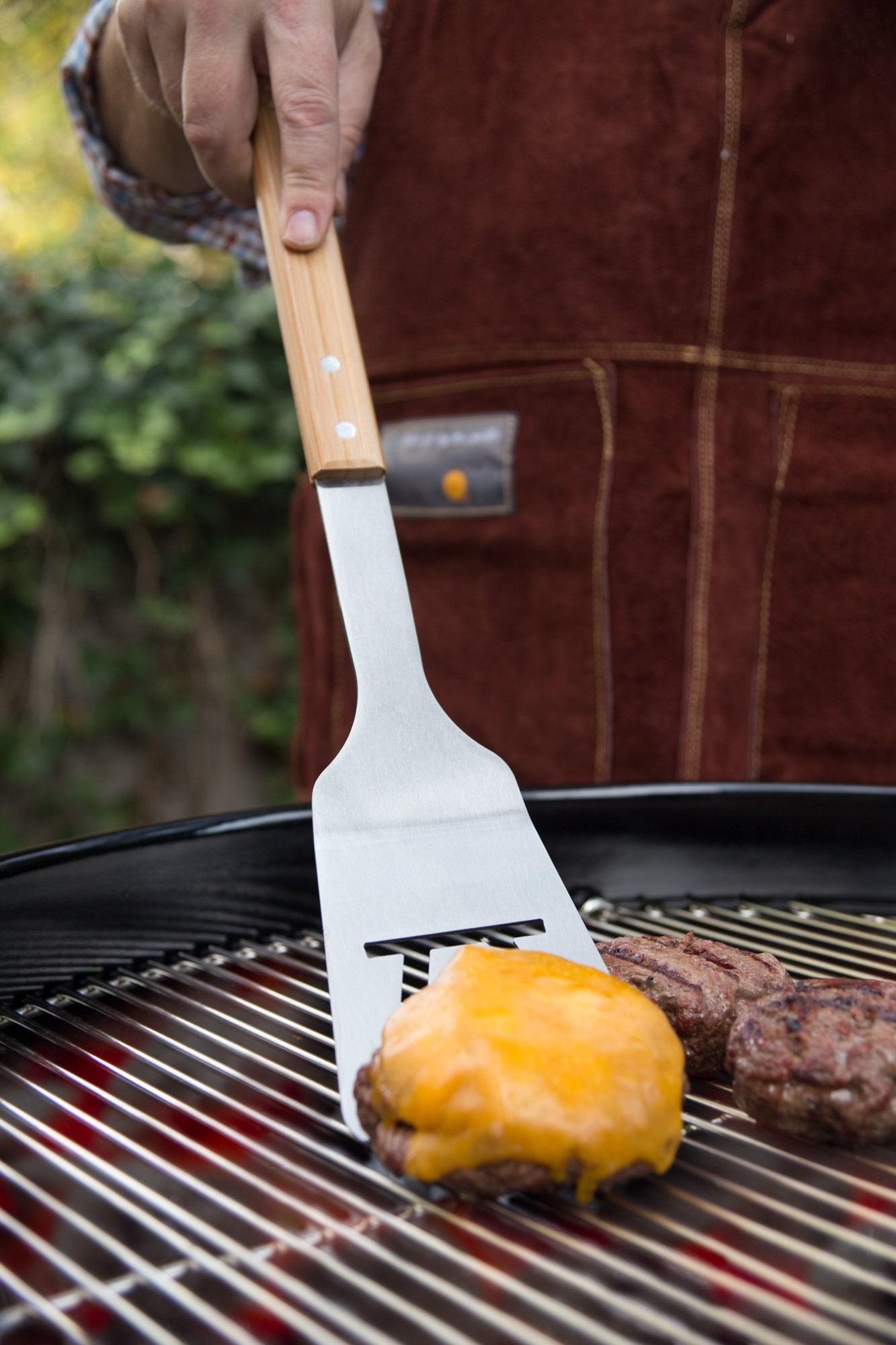 Outset Qv10 Verde Collection Grill Spatula, 100% Sustainable Materials