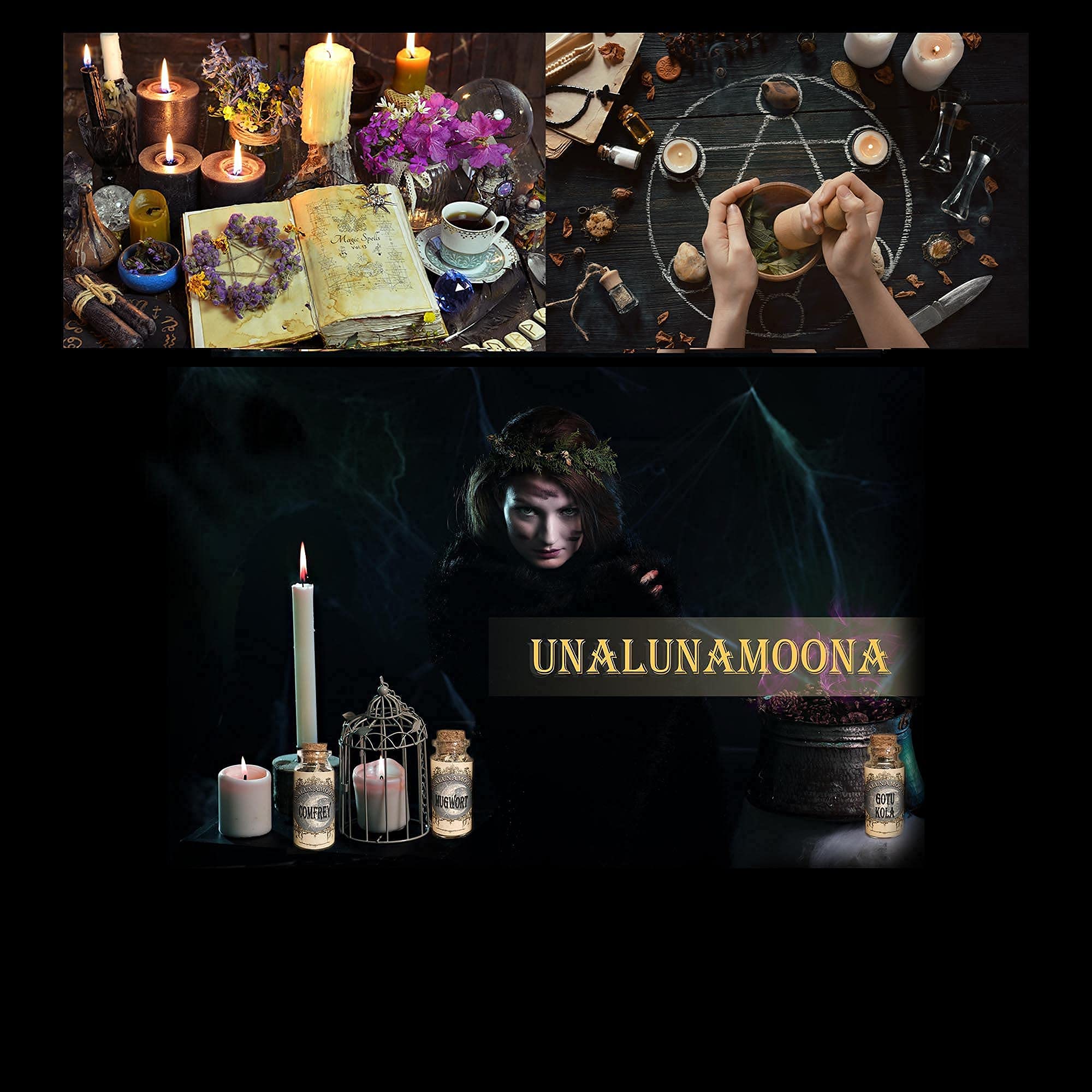 Unalunamoona Wicca Black Salt Refill, Black Salt For Protection, Black Salt Witchcraft, Empath Protection, Witch Salt, Witchcraf