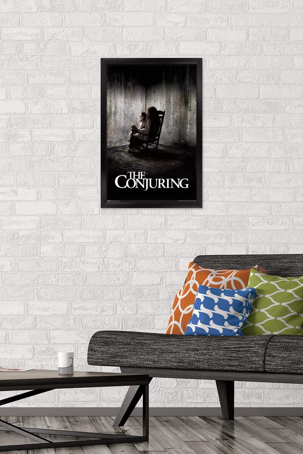 Trends International The Conjuring - Chair Wall Poster, 14.725'' X 22.375'', Black Framed Version
