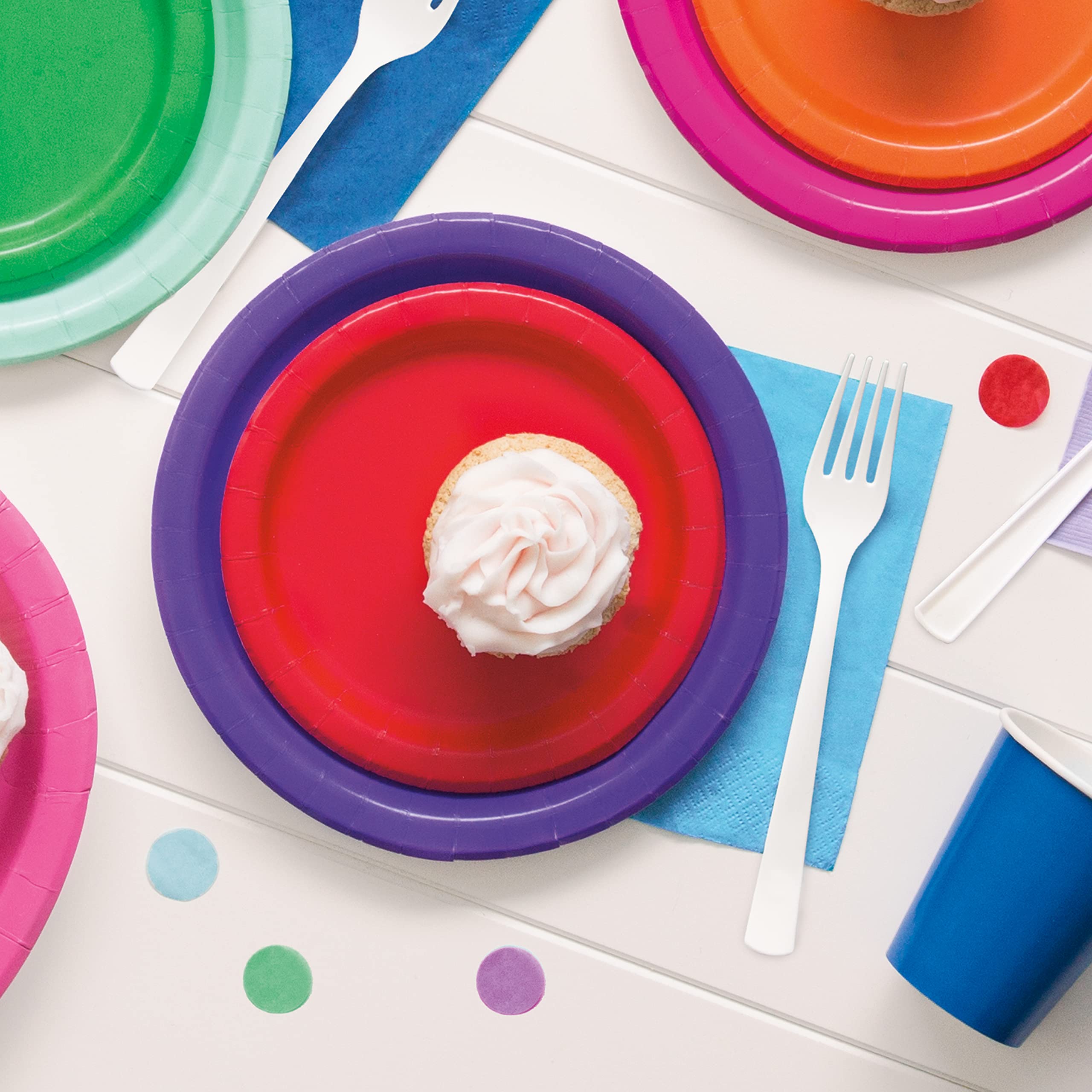 Powder Blue Solid Luncheon Napkins - (Pack Of 20) - Elegant Design - Perfect For Parties, Events & Everyday Use