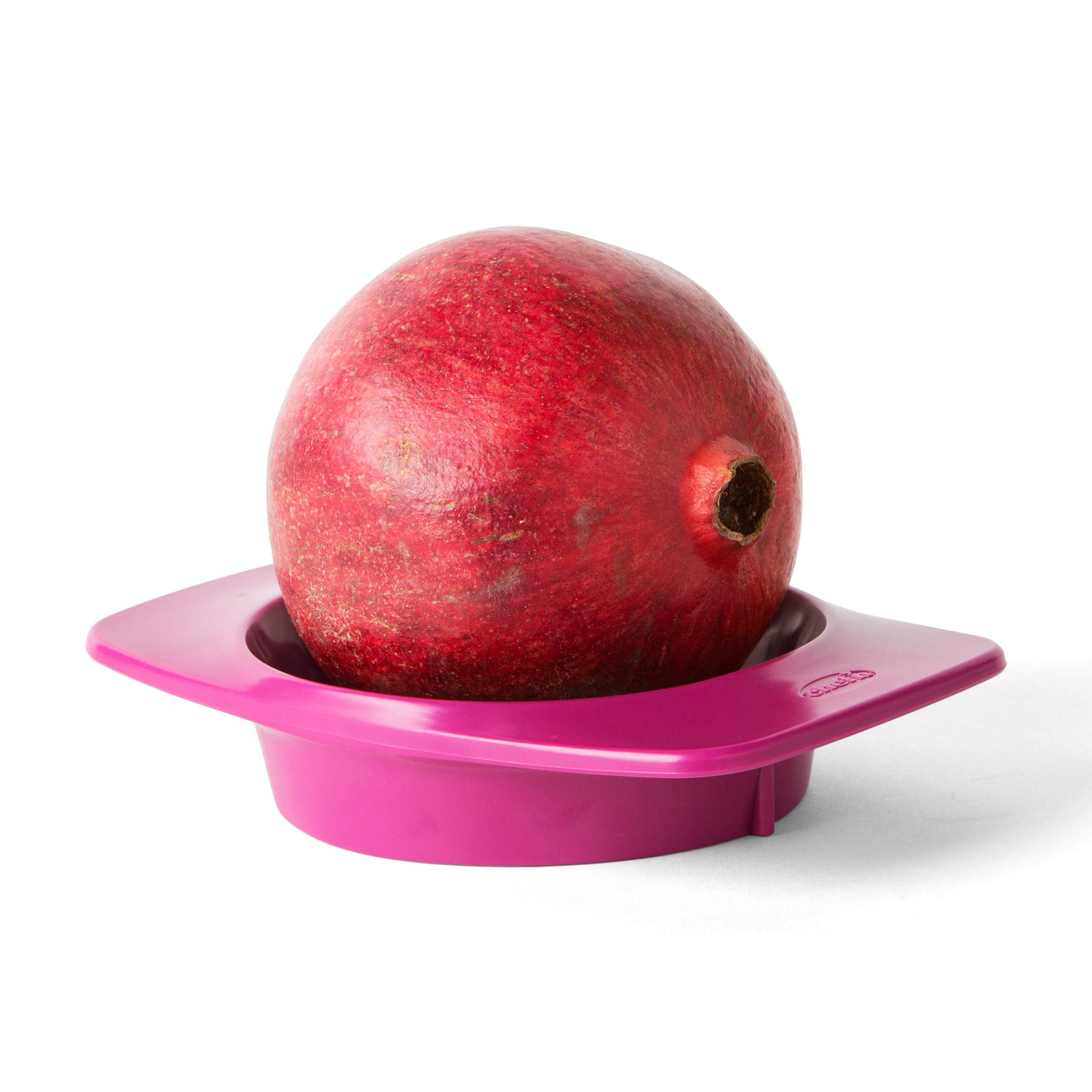 Chef'n Pomegranate Prep Tool - Slicester, Stainless Steel, One Size, Cherry, Model 102-006-005