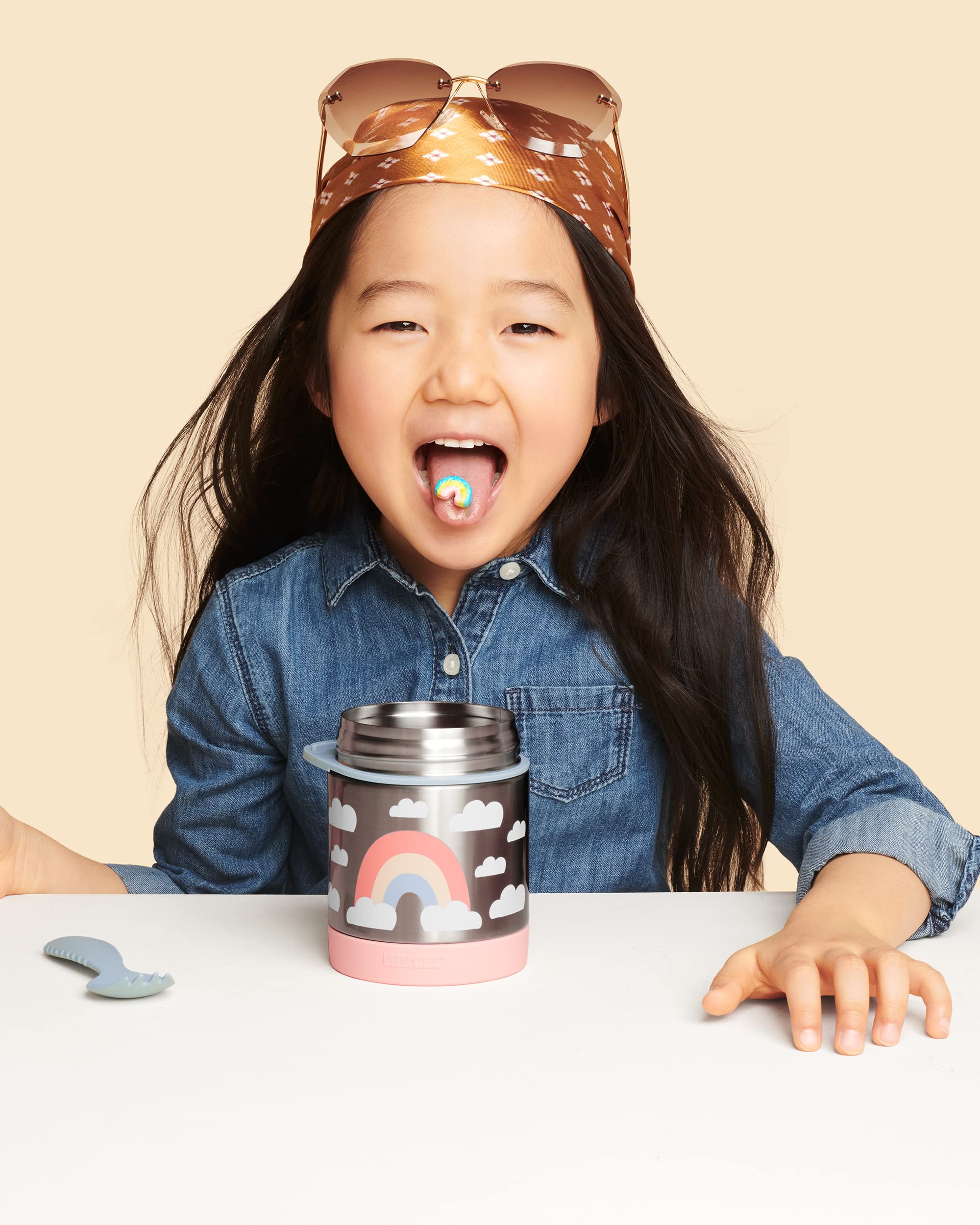 Skip Hop Insulated Food Jar, Rainbow, Sparks