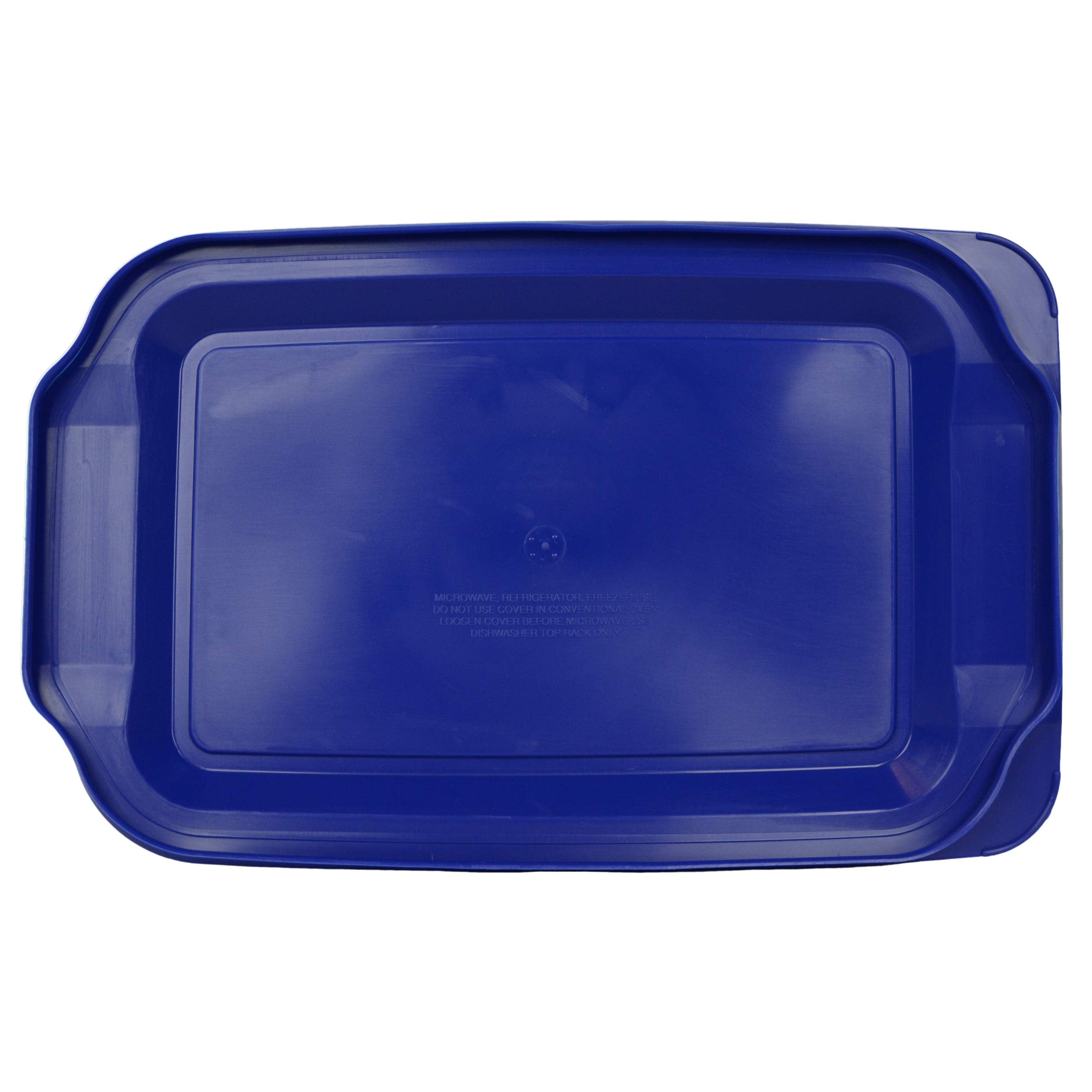 Pyrex 233-Pc 3Qt Lagoon Blue Replacement Food Storage Lid - Made In The Usa
