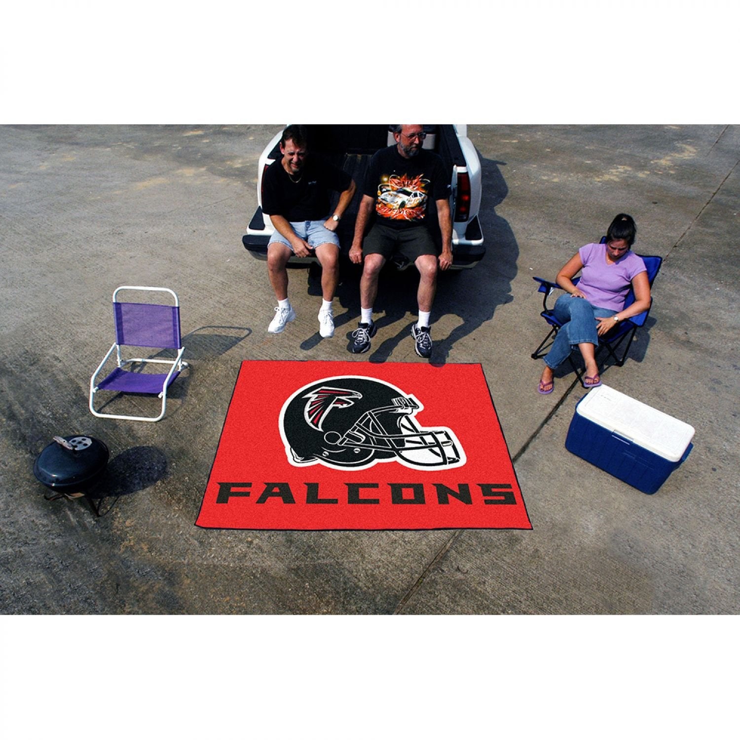 Fan Mats 6127 NFL - Atlanta Falcons 5 x 6 Tailgater Mat / Area Rug