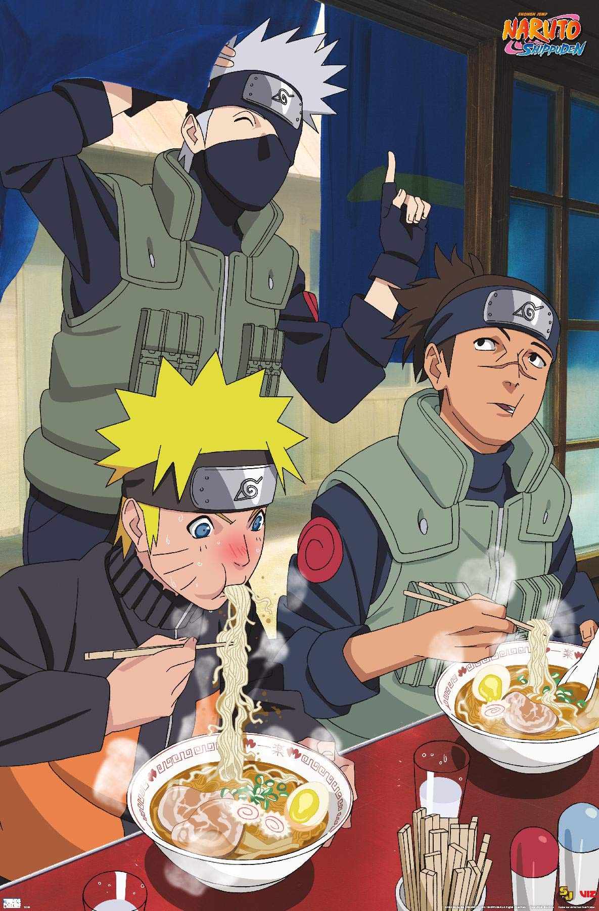 Trends International Naruto Shippuden - Food Wall Poster, 22.375'' X 34'', Unframed Version