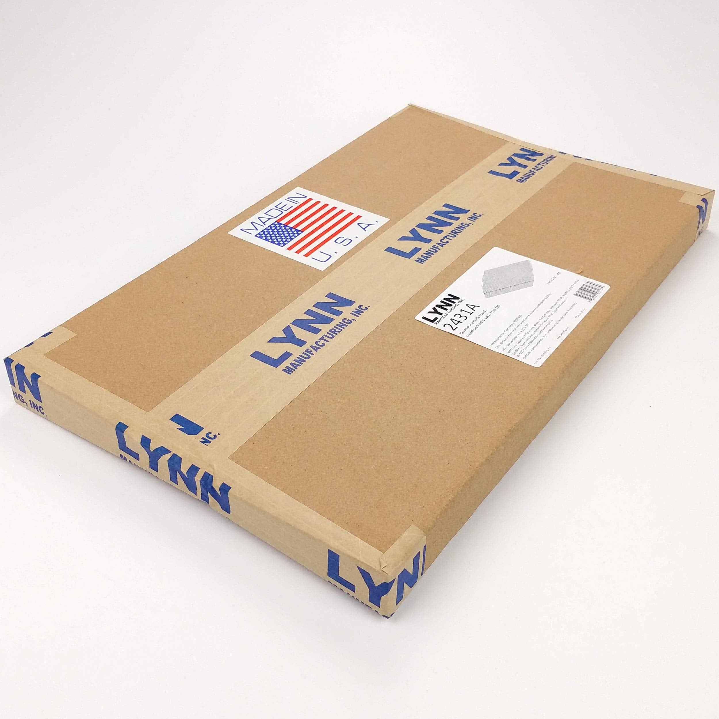 Lynn Manufacturing Replacement Hearthstone Baffle Board, Craftsbury 8390 & 8391, 3120-390, 2431A
