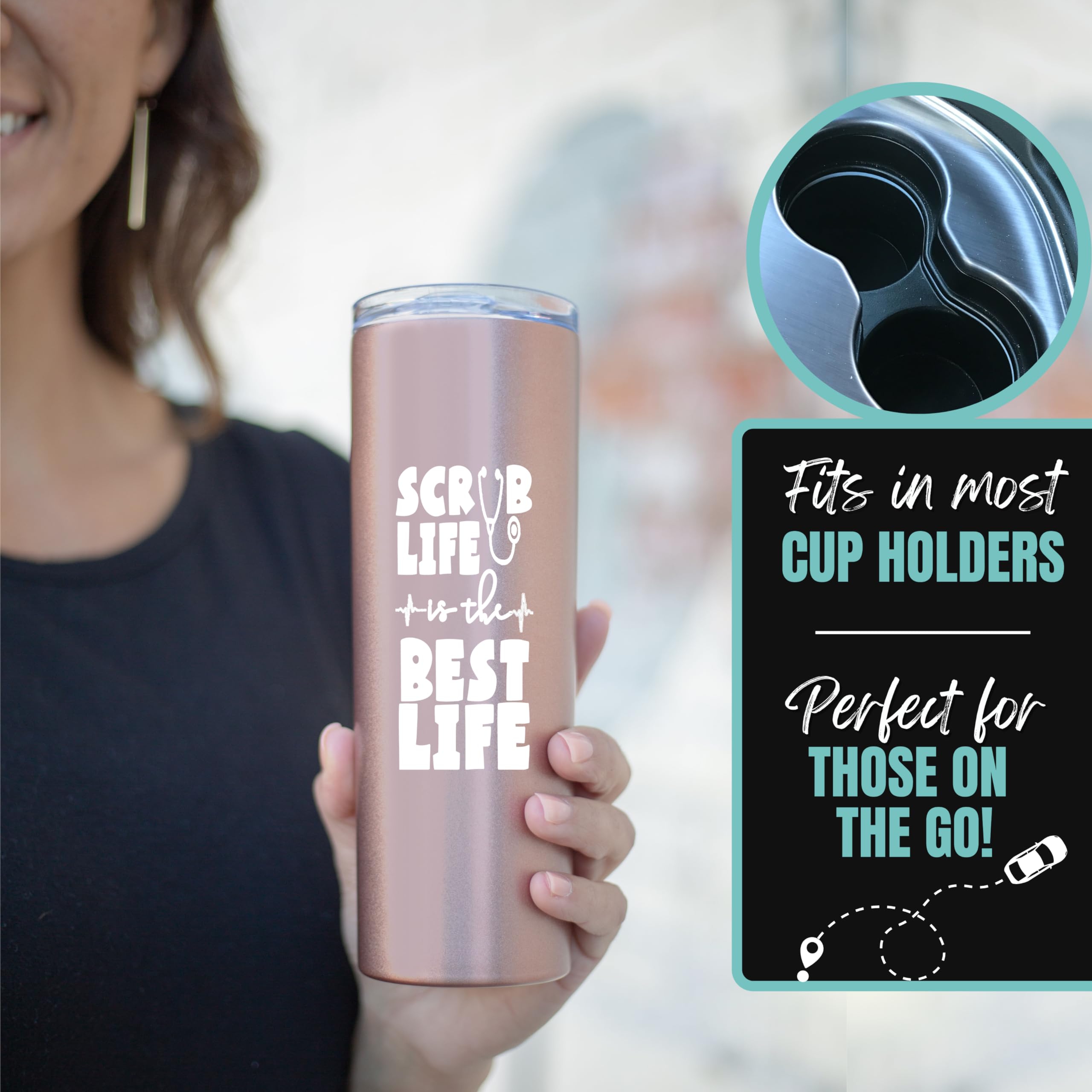 Nurse Gifts For Women - Nurse Tumbler, Cups, Mug, Water Bottle - Gift For Medical Assistant, Lpn, Rn, Cna, Nursing Student Gradu