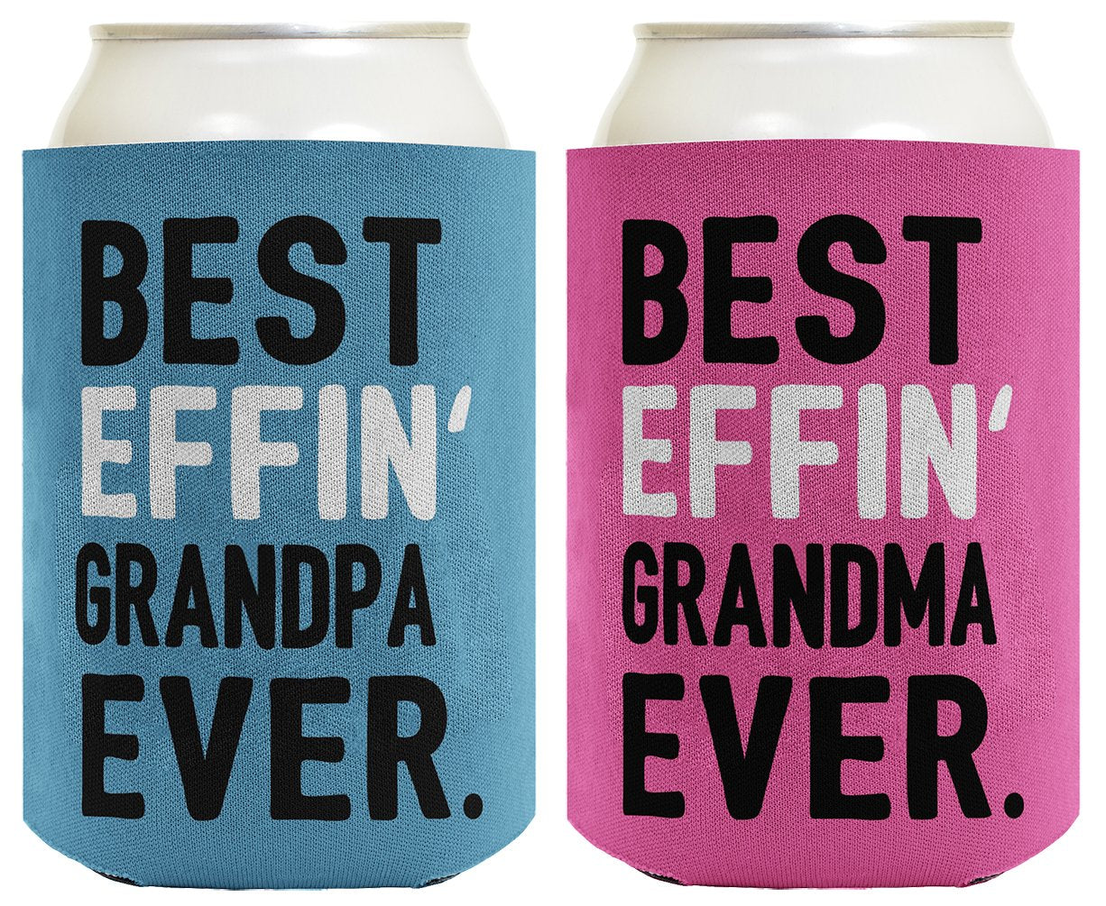 Grandma Grandpa Gifts Best Effin' Grandma And Grandpa Ever Funny Grandma Grandpa Announcement Grandma Grandpa Gift Set 2 Pack Ca