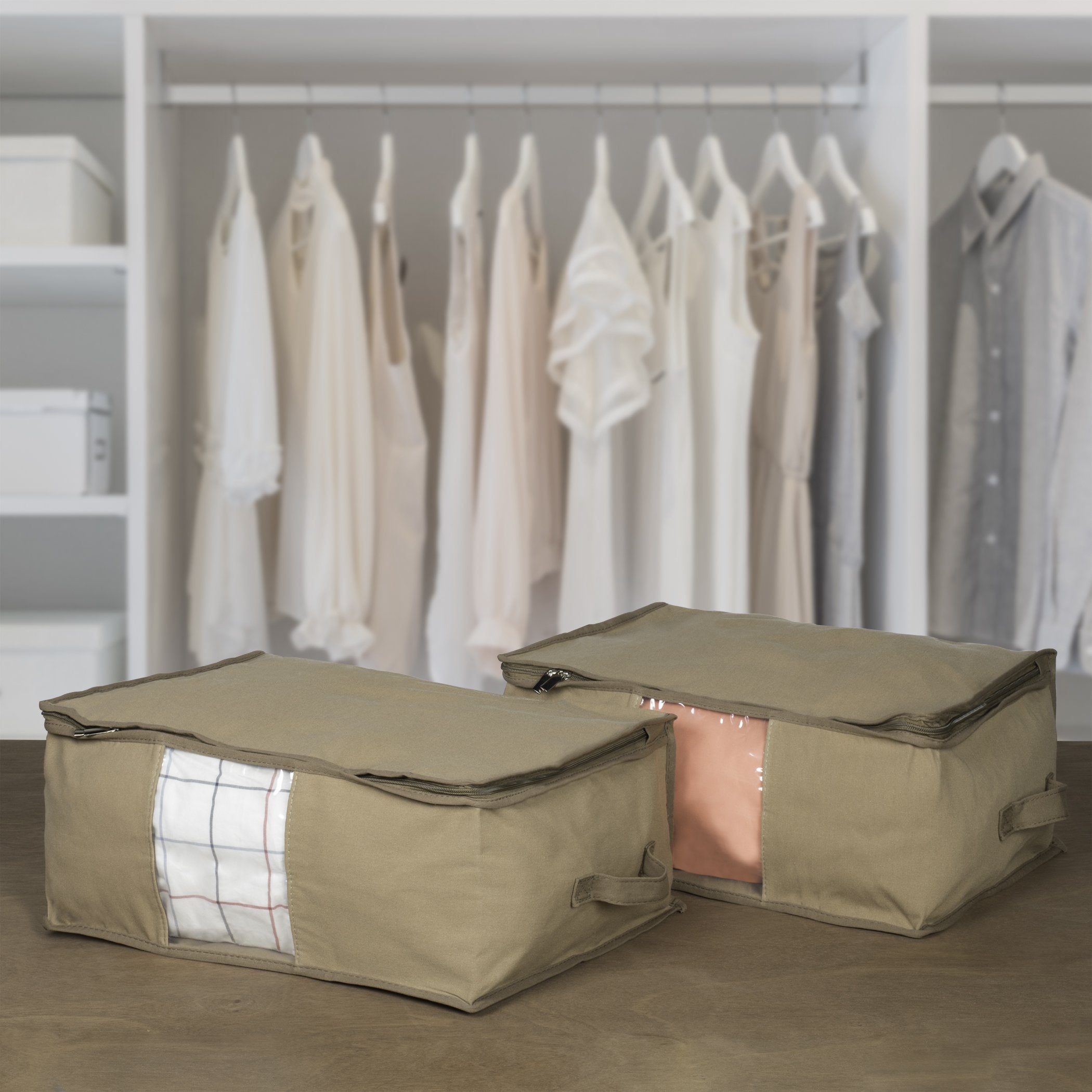 Richards Homewares Cedar Storage Bags  18 x 14 x 8-Inch 2PC set (1 Pack)