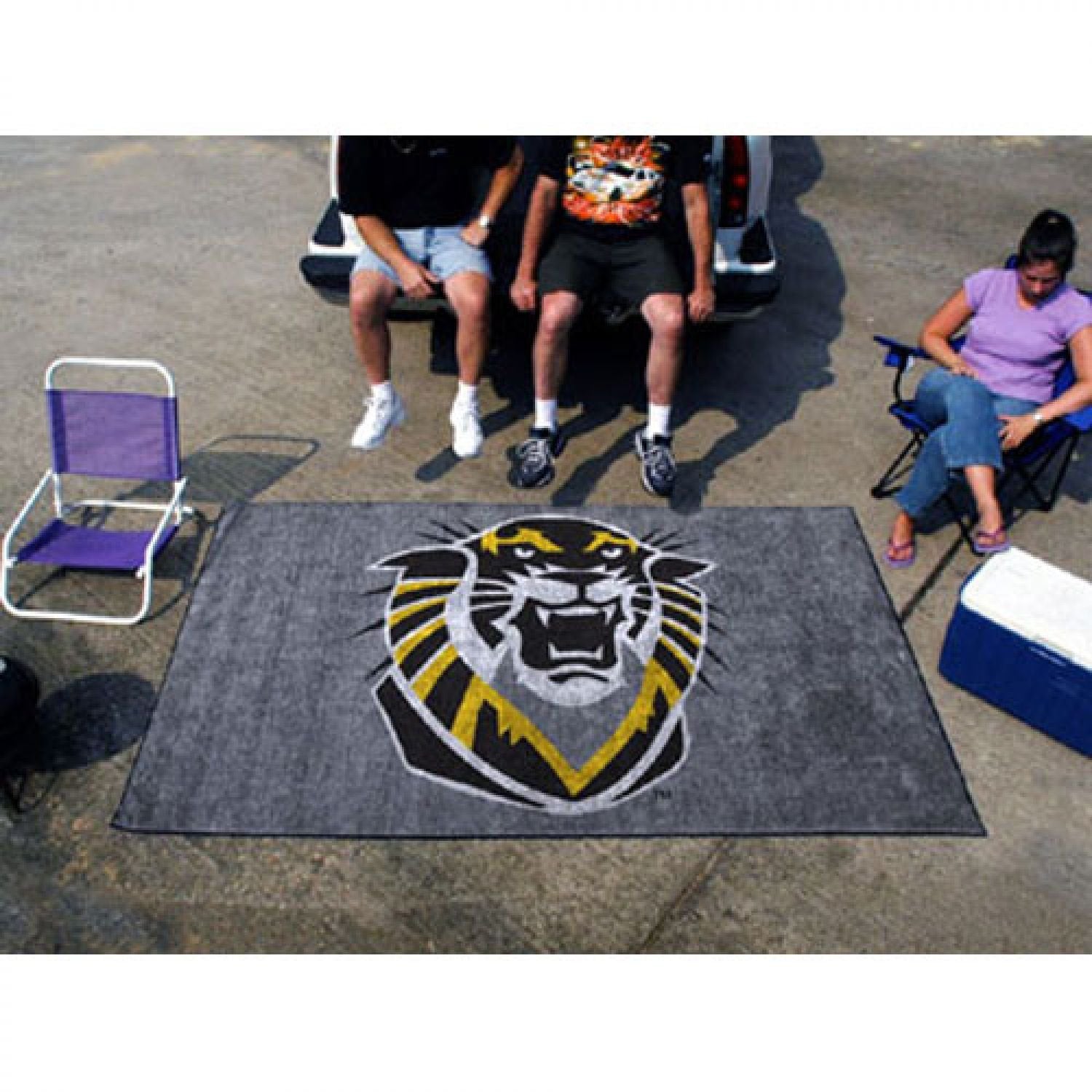 NCAA Novelty Starter Mat Size: 5 x 8, NCAA Team: Fort Hays