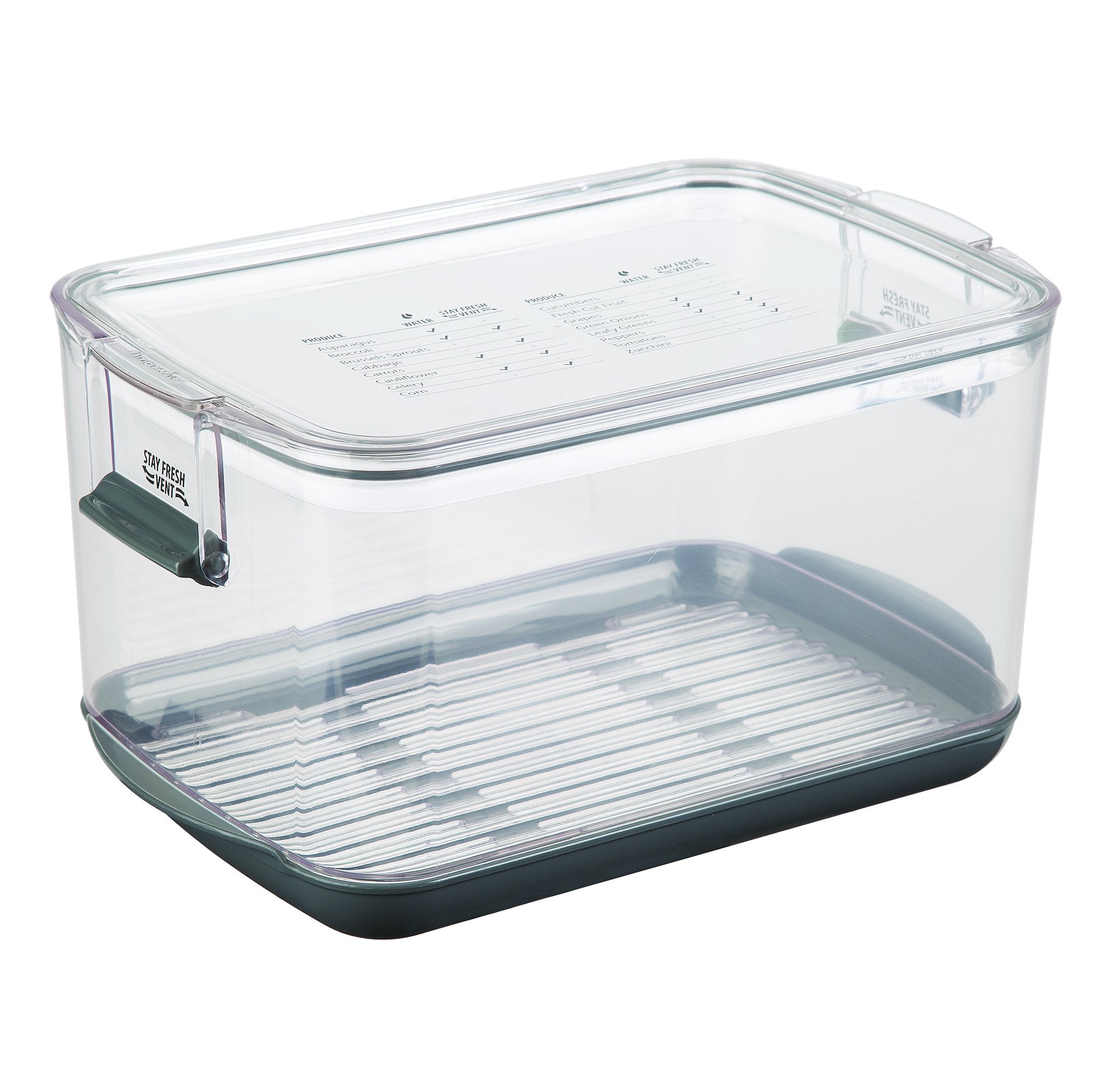 Prepworks By Progressive Produce Prokeeper Storage Container With Stay-Fresh Vent System, 5.7 Quarts