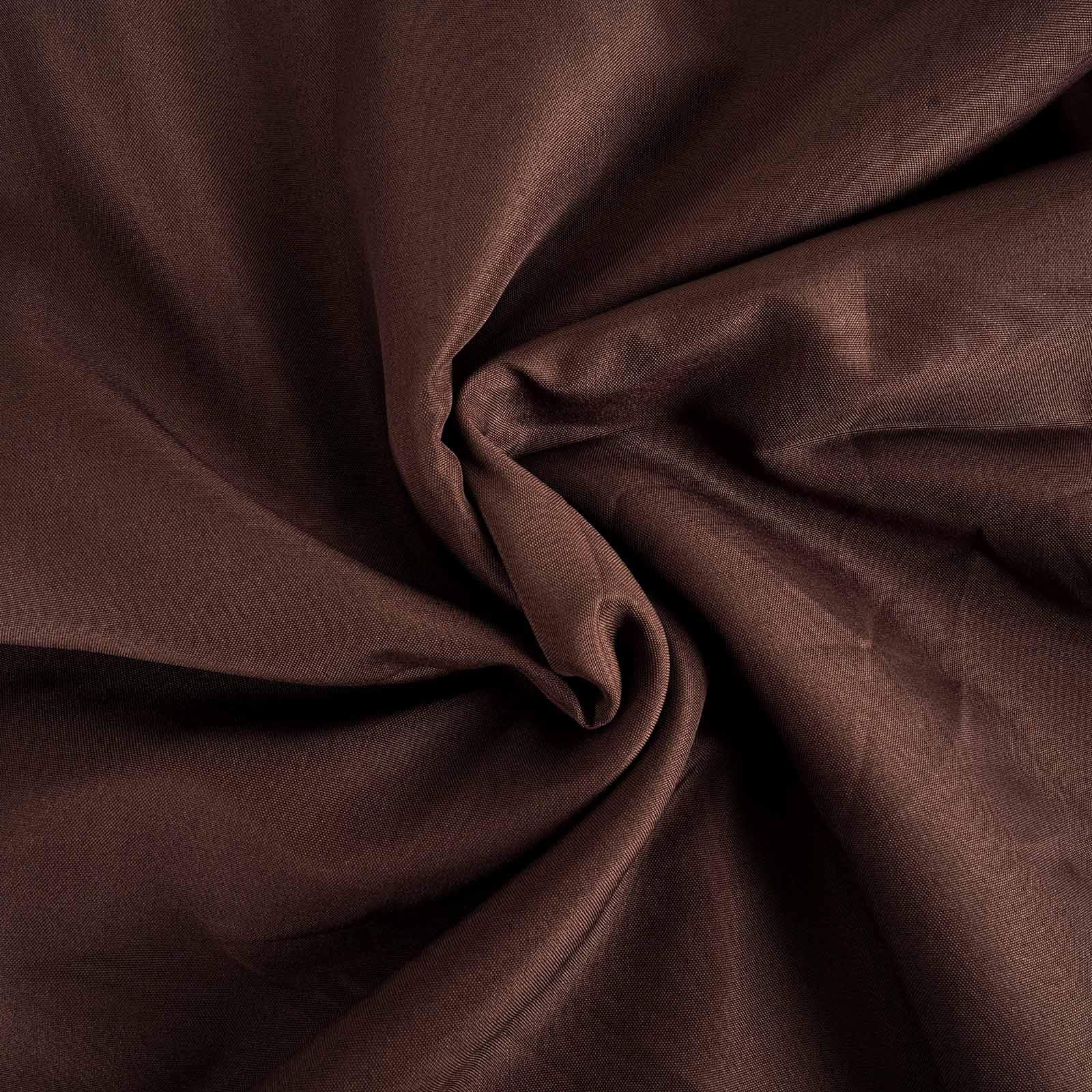 Linentablecloth 60 X 102-Inch Rectangular Polyester Tablecloth Chocolate