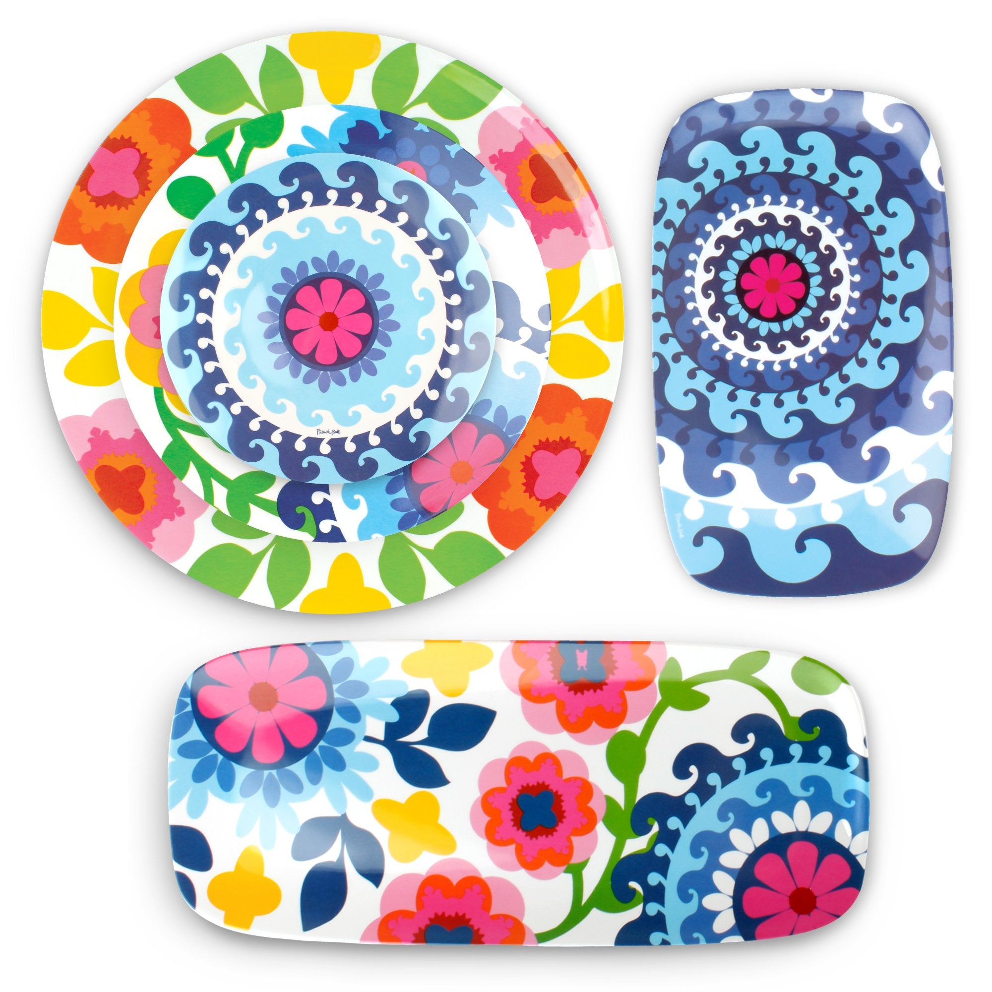 French Bull 19'' Rectangular Platter - Melamine Platters And Serving Ware - Plate, Dish, Serving, Collection - Sus