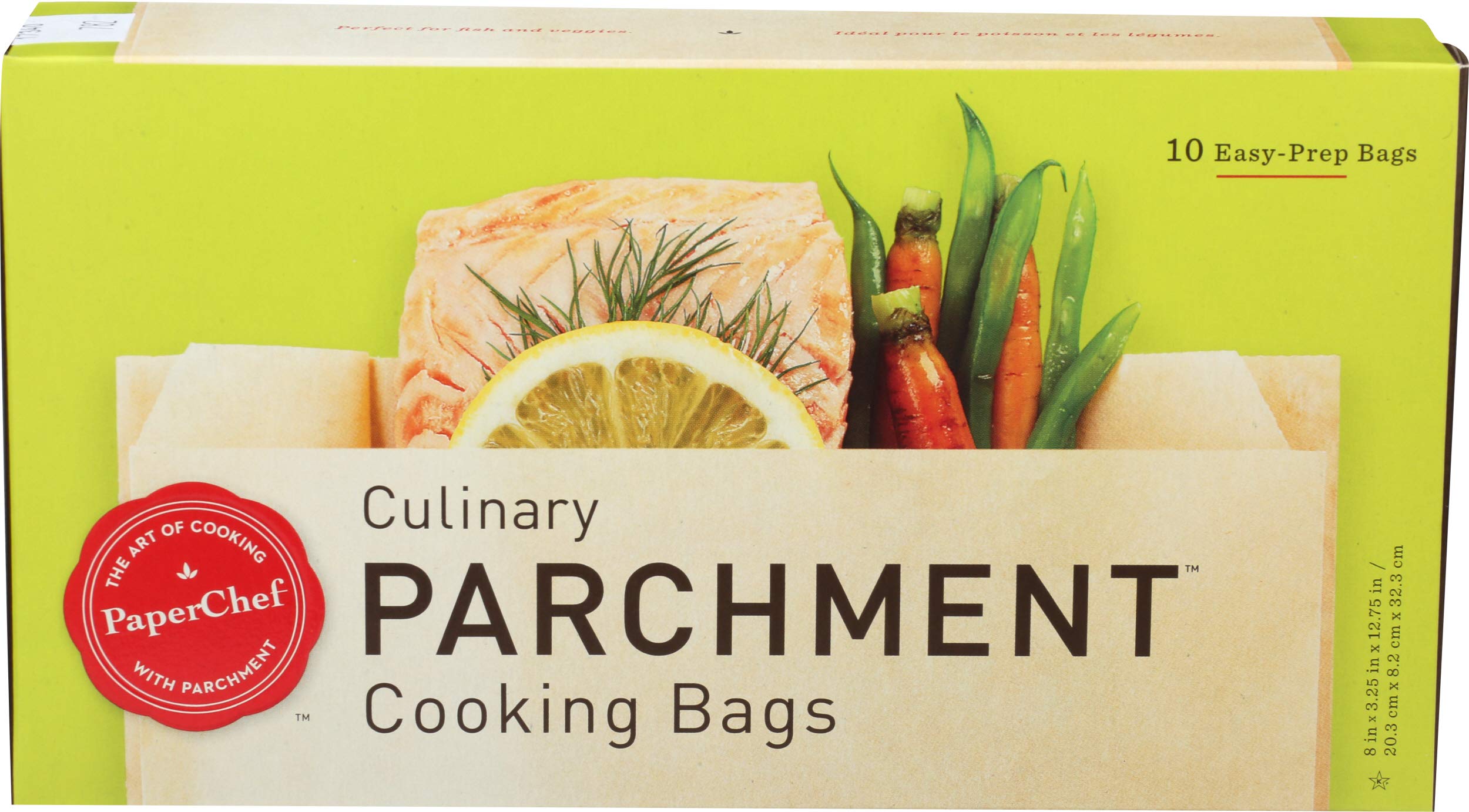PaperChef Culinary Parchment Cooking Bags, 10ct