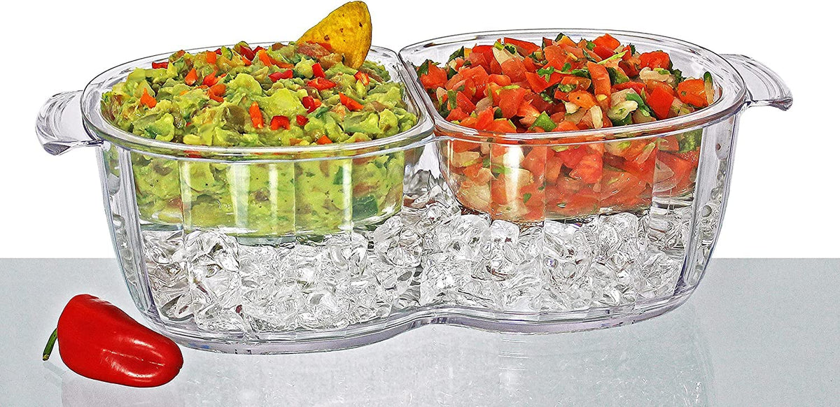 Prodyne Dips On Ice Duo Bowls