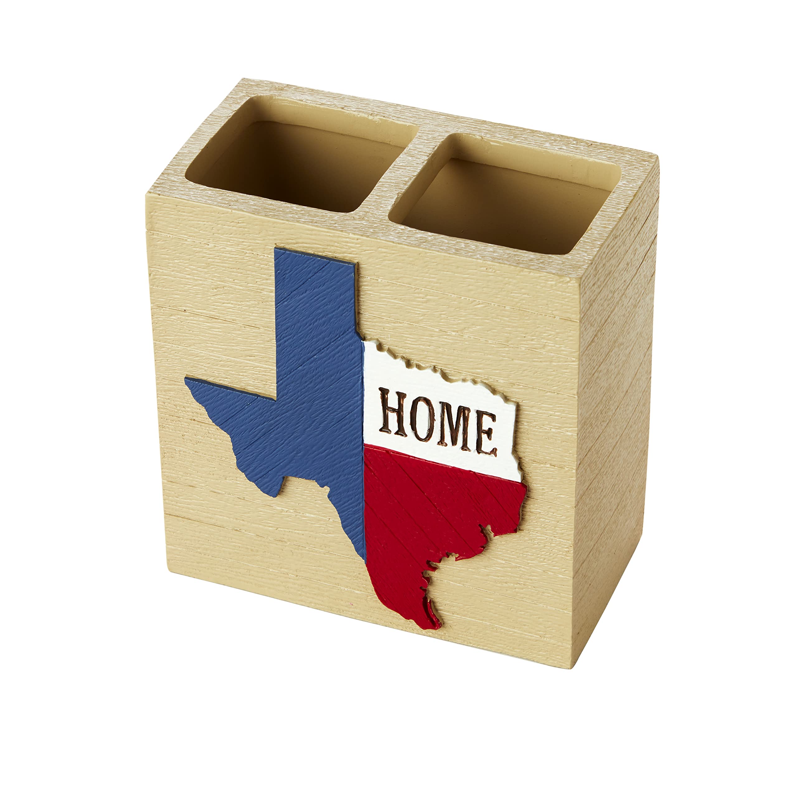 Skl Home State Of Texas Toothbrush Holder, Multi