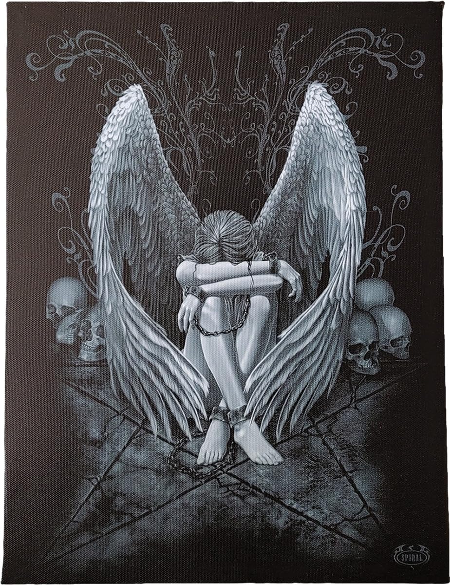 Spiral - Enslaved Angel - Canvas Poster 25x19cm -