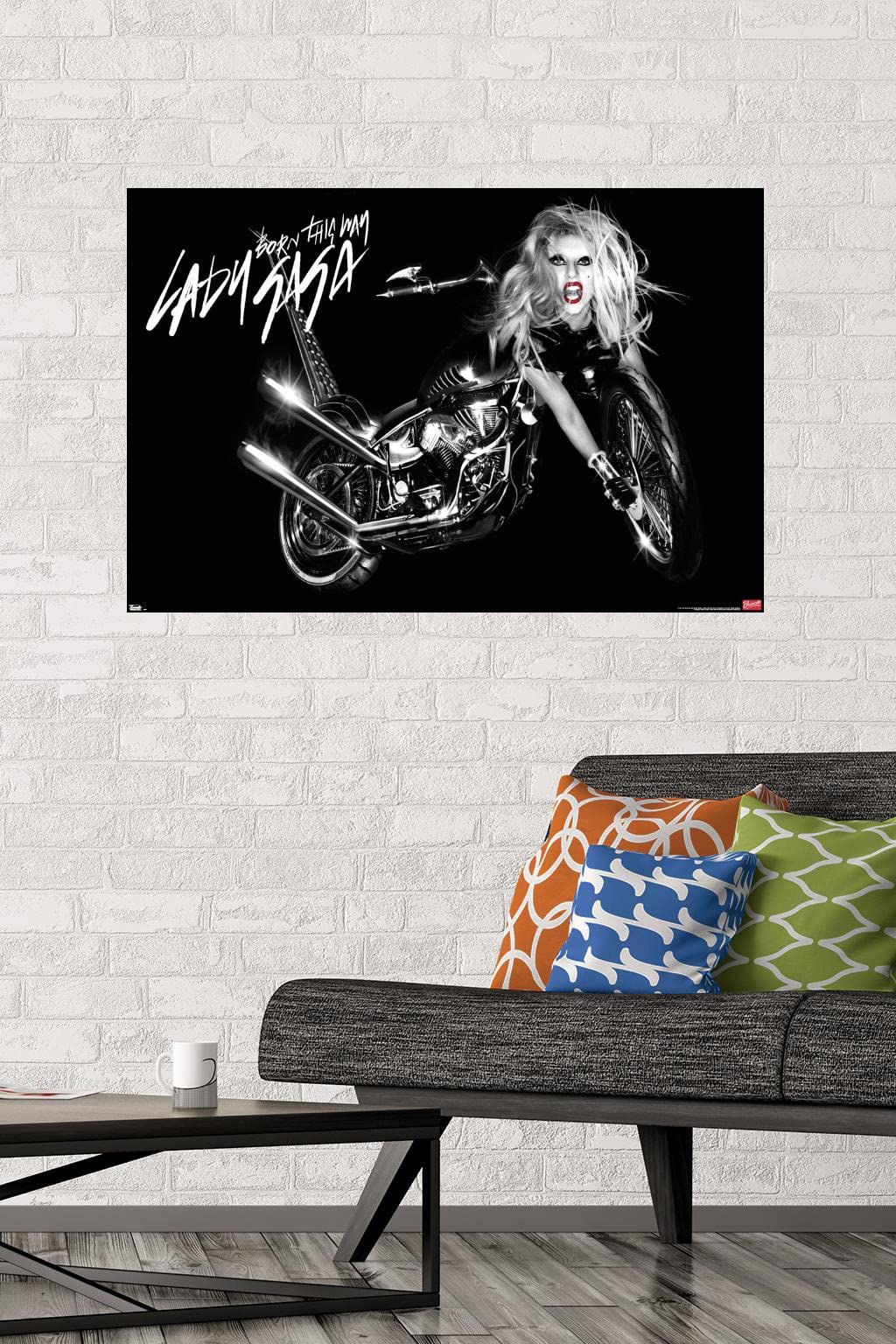 Trends International Lady Gaga - Cover Wall Poster, 22.37'' X 34.00'', Unframed Version