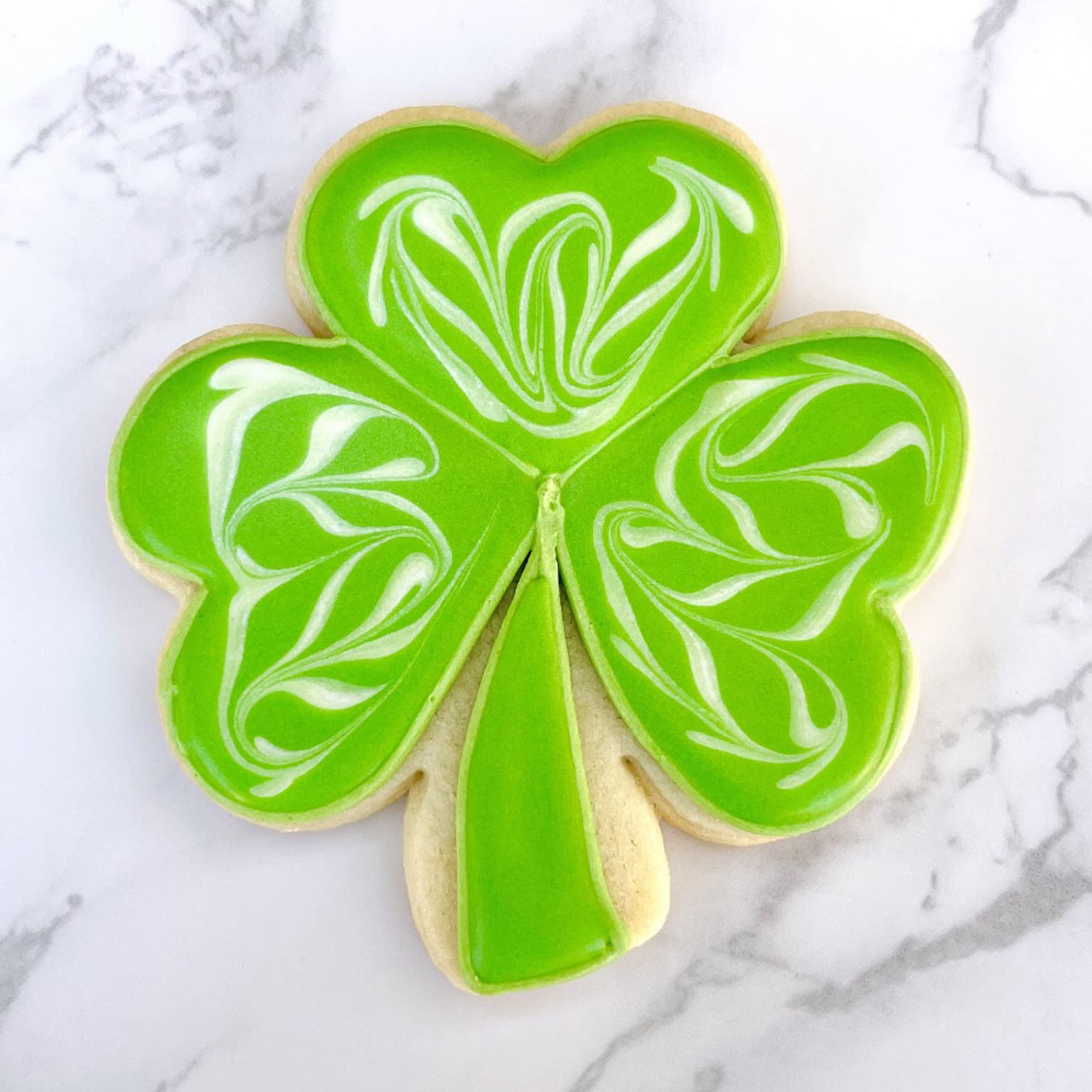 Small Shamrock Cookie Cutter, 3.25'' Made In Usa By Ann Clark