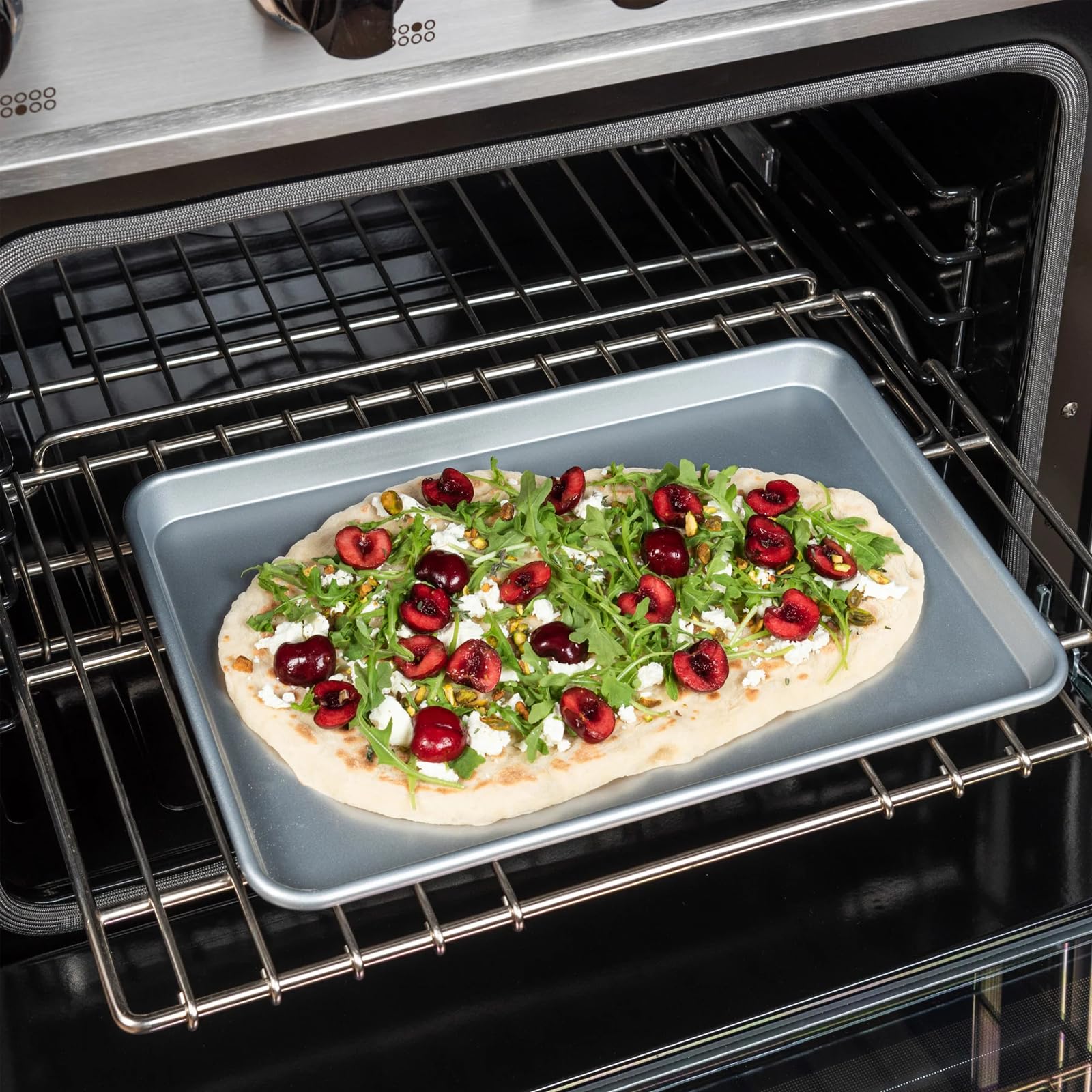Viking Culinary Nonstick Baking Sheet 3 Piece Set, Large, Medium & Small, Aluminized Steel, 0.8. Mm Gauge
