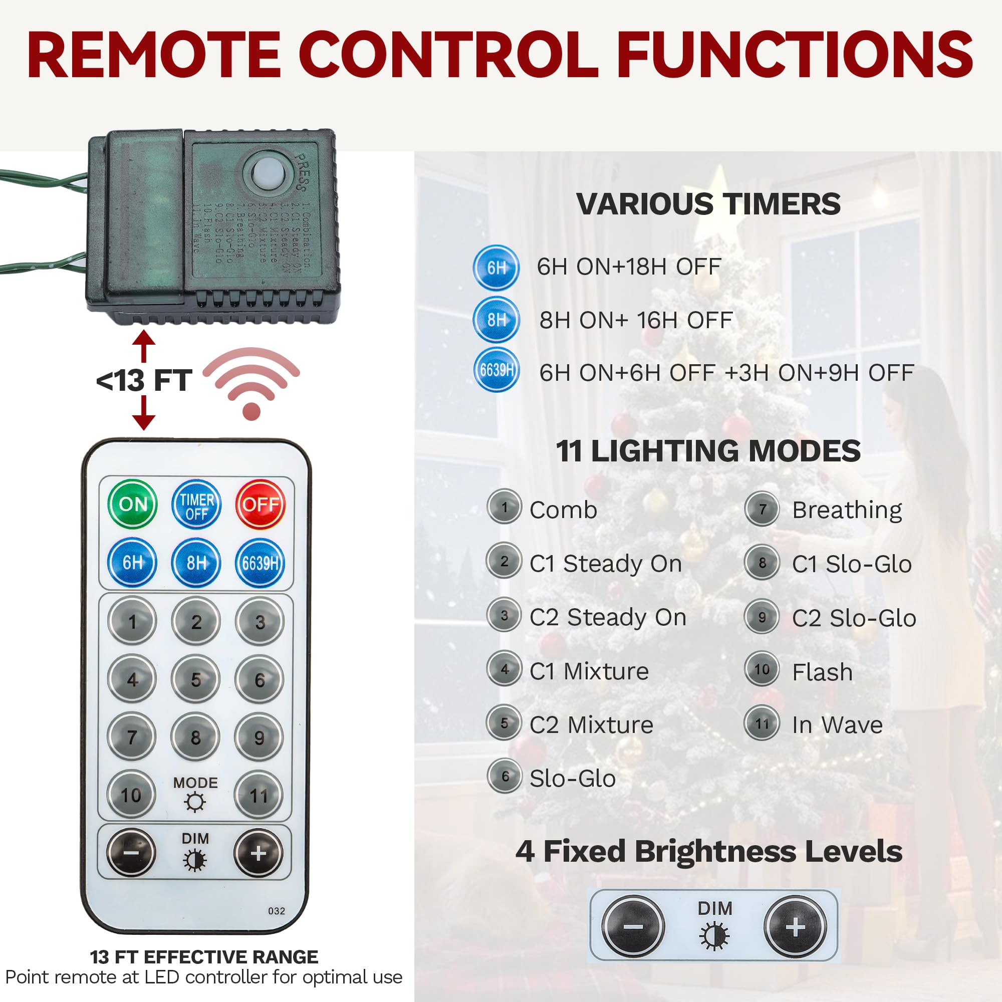 DWVO Pre-Lit Slim Artificial Pencil Tree 7.5ft, Black Hinged Design for Halloween and Christmas with 1000 Branch Tips and 350 Li