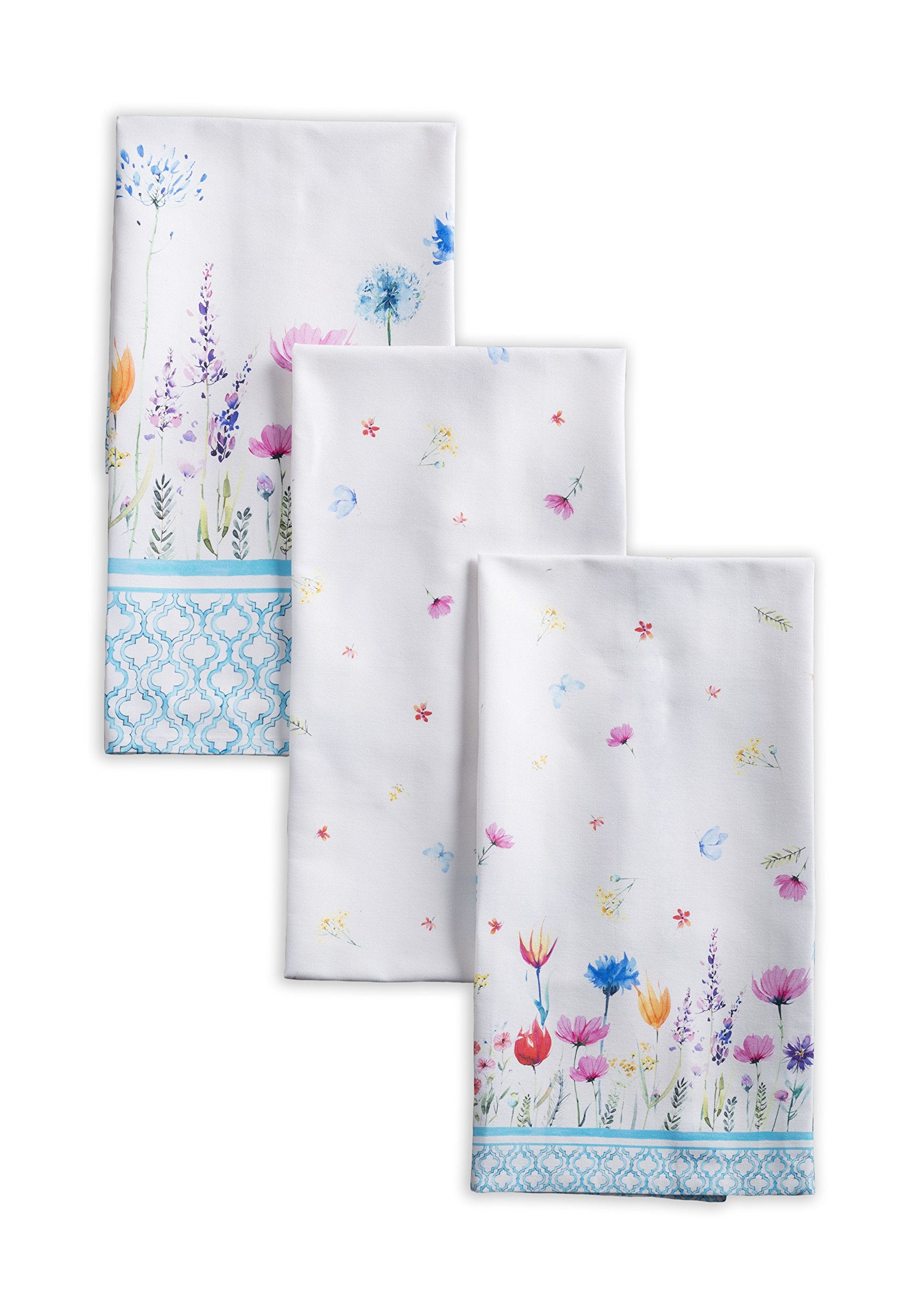 Maison D' Hermine Kitchen Towel 100% Cotton Quick Dry Cleaning Dishtowel For Gifts, Dining, Home, Wedding, Banquet, Buffet, Flow