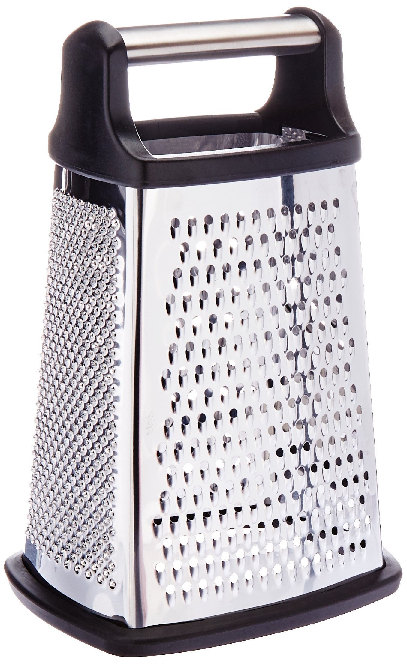 Norpro 4-Sided Grater With Catcher, Stainless Steel