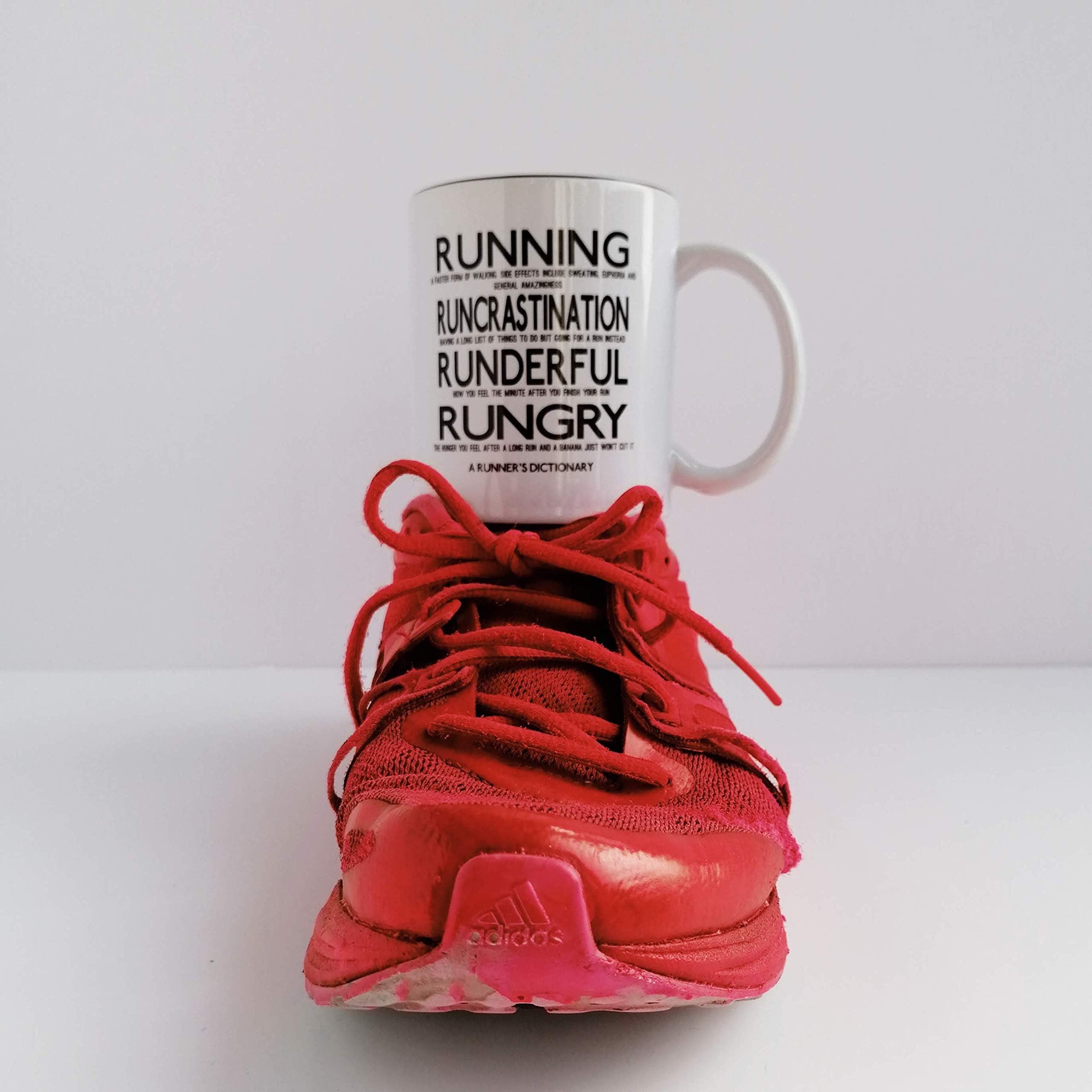 Worry Less Design A Runners' Dictionary - Running Mug, Dad's Gift, Mom's Gift