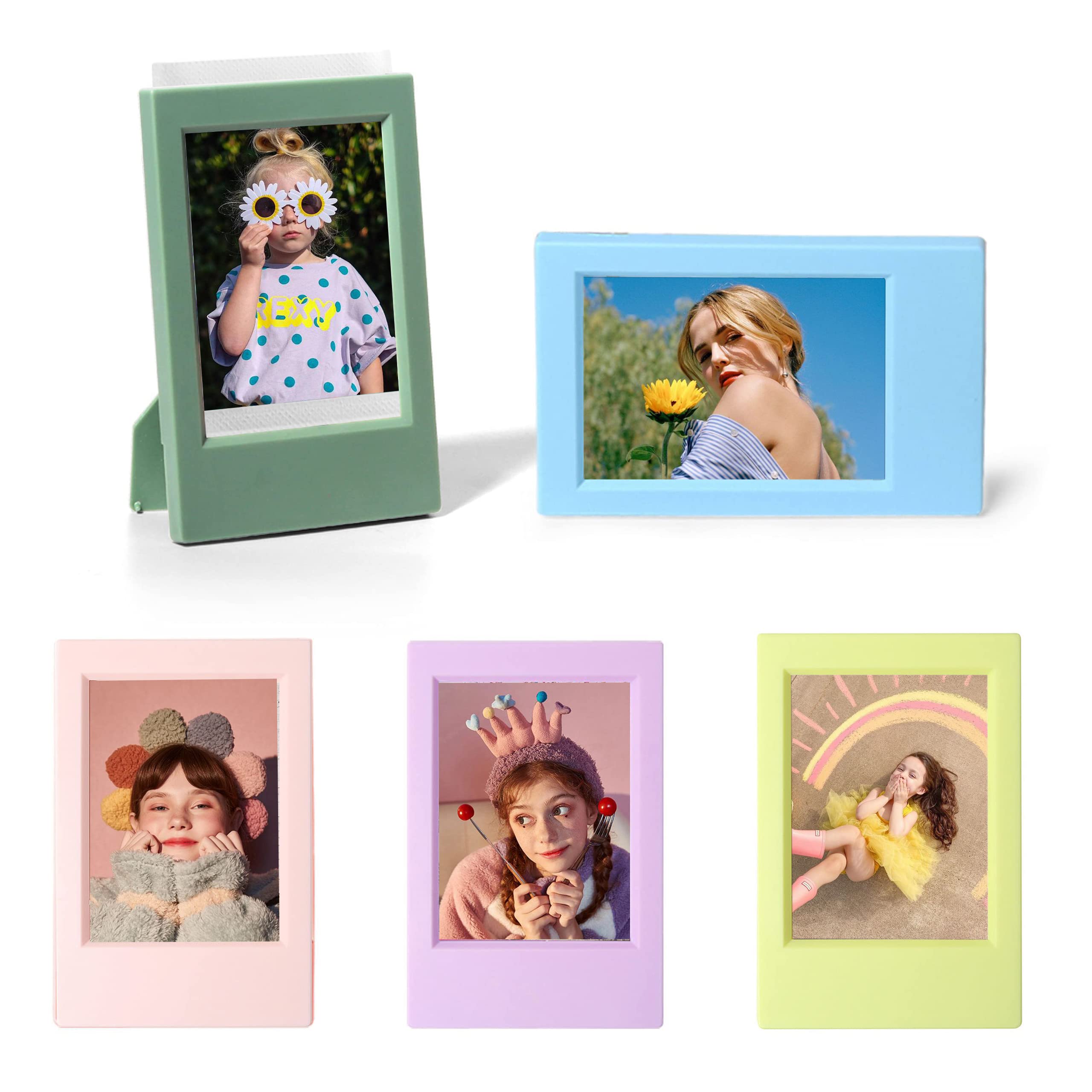 WOGOZAN Mini 3 Inch Film Photo Picture Frame for Fujifilm Instax Mini 12/11/99/90/9/8/7+/EVO and Polaroid 2.15x3.4 Inches Frame 