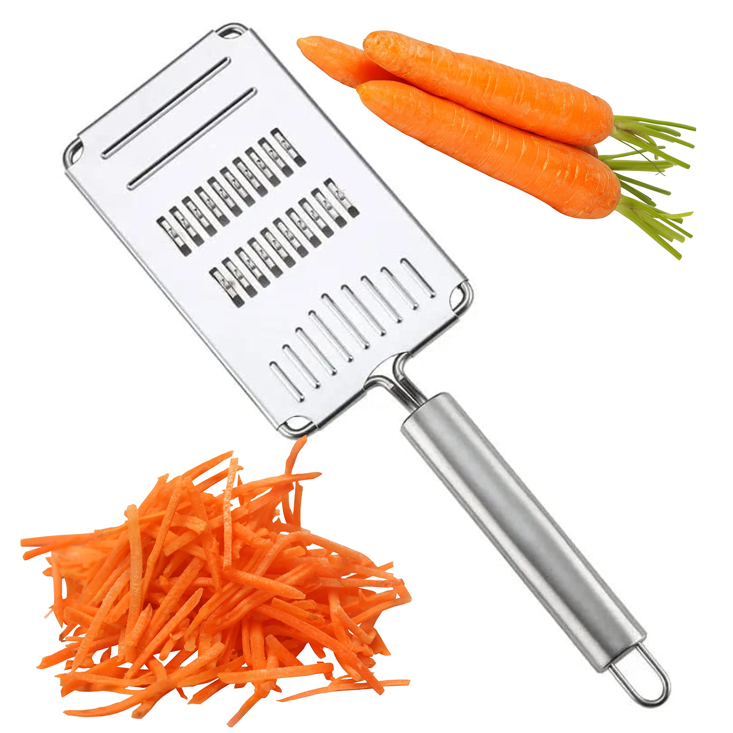 Korean Carrot Grater - Korean Carrot Shredder Korean Carrot Slicer - Russian Salad Carrot Cutter Tool Shredder Chopper Grinder ?