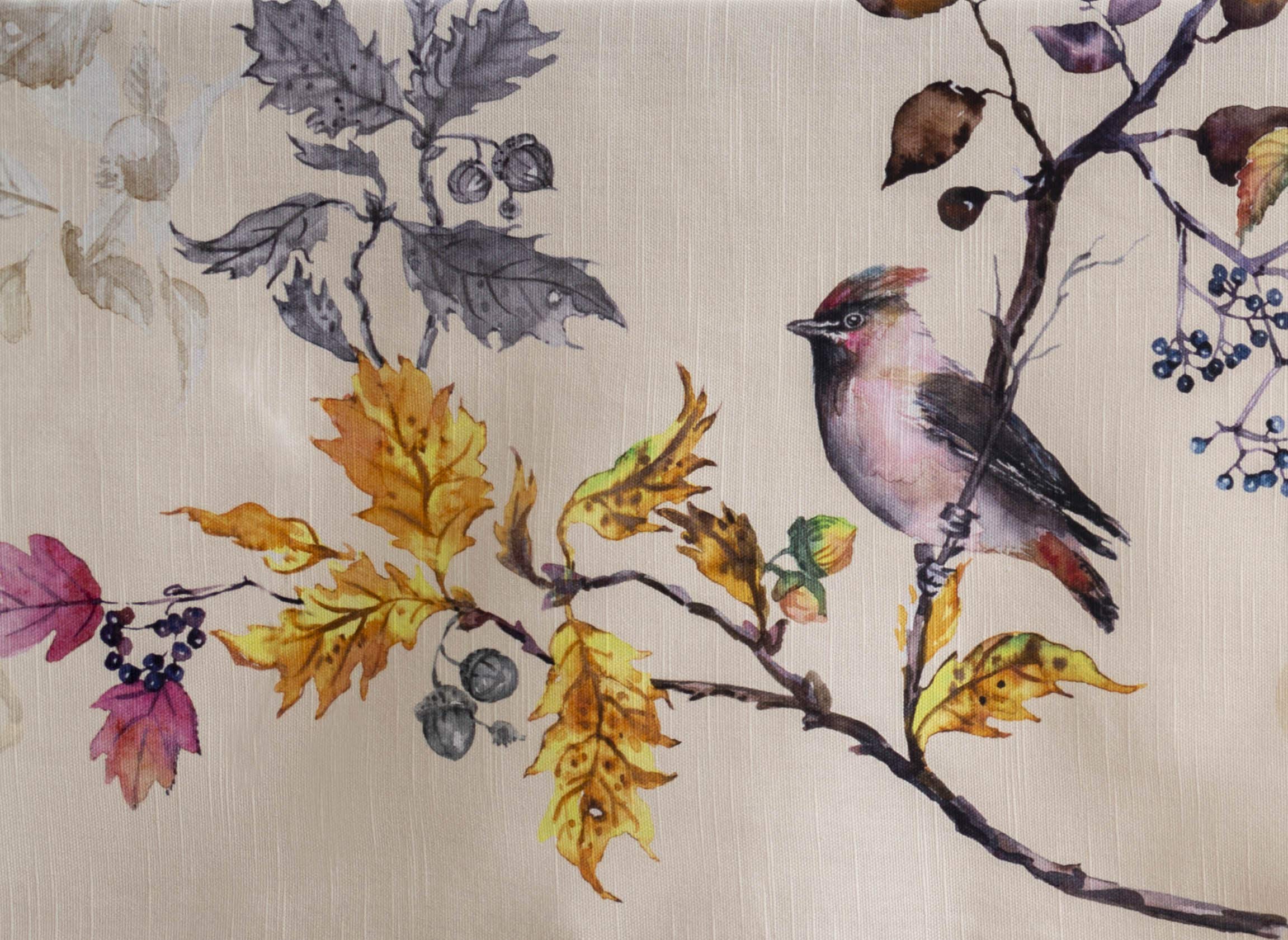Maison D Hermine Equinoxe - Beige 100% Cotton Tablecloth Kitchen Dining Table Cloth For Rectangle Tables Farmhouse Tabletop Cove