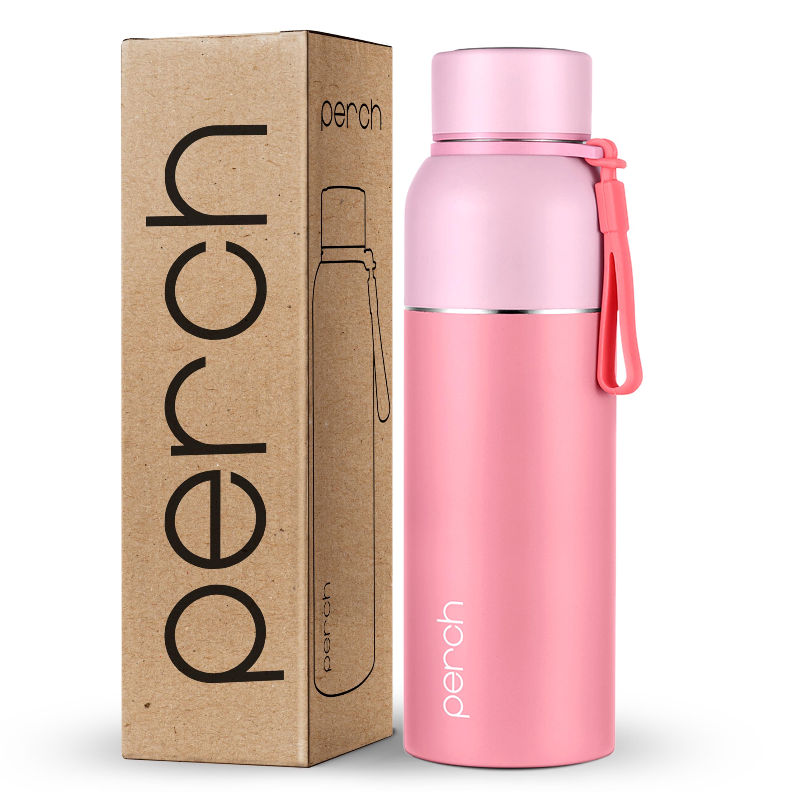Perch Zenith Isi Certified Hot And Cold Steel Water Bottle 720Ml, Vacuum Insulated Flask For Adults | Bpa-Free, Leakproof | Easy
